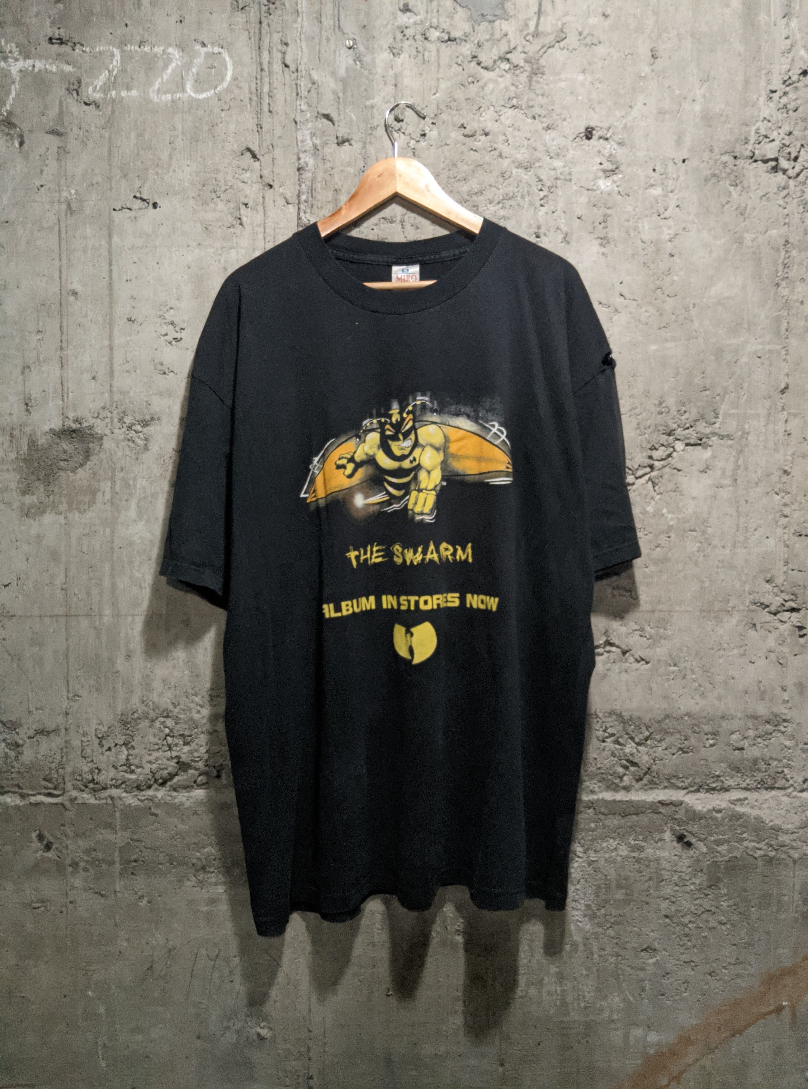 Vintage 1998 Wu Tang clan the swarm official promo t shirt