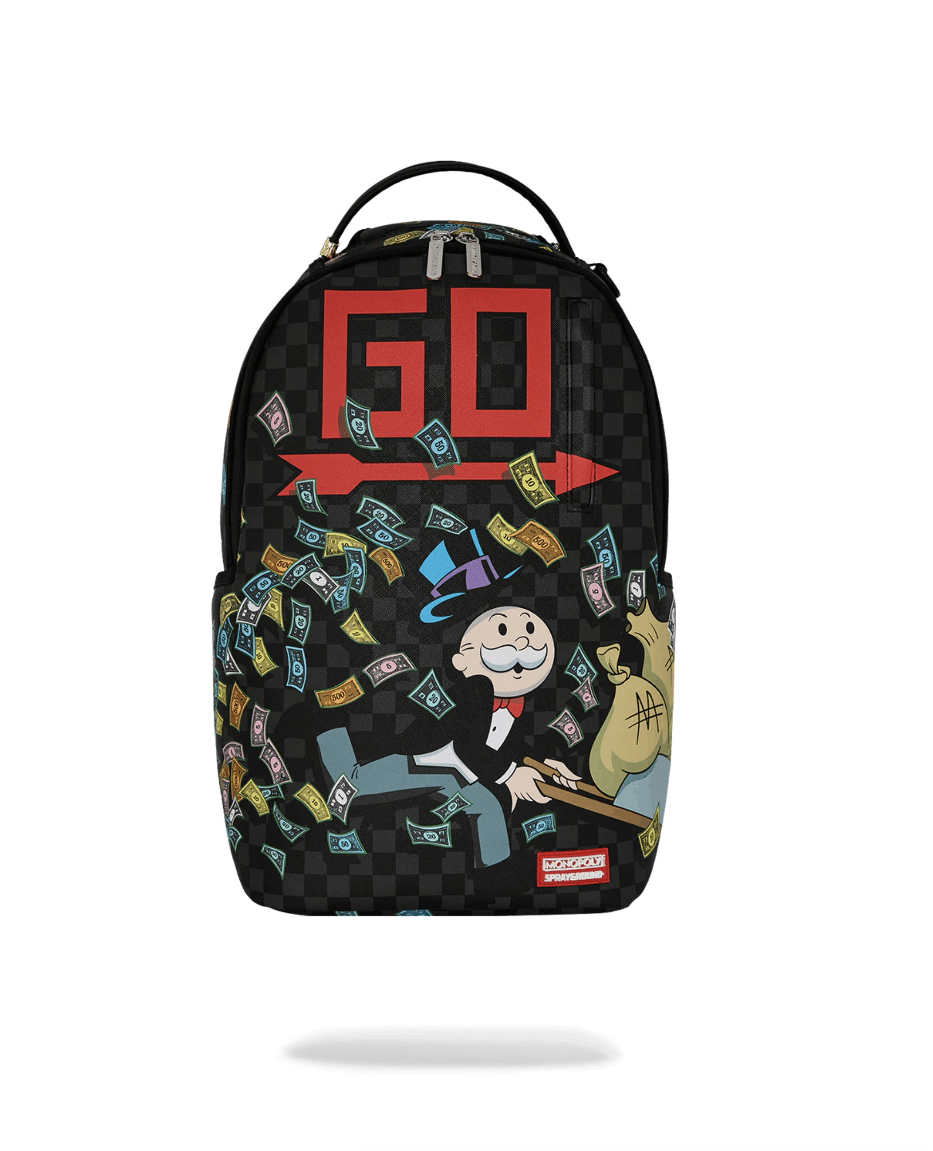 Sprayground Sprayground Monopoly Wheel Barrel Backpack Size ONE SIZE - 1 Thumbnail