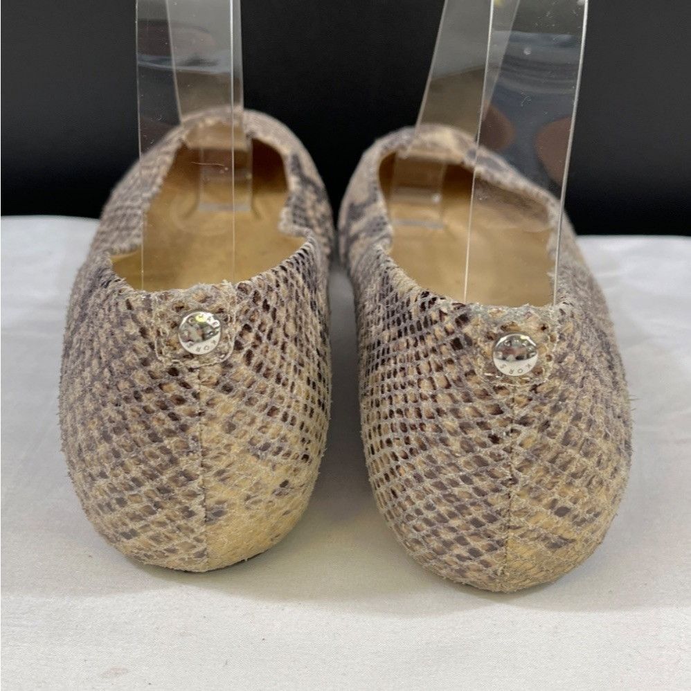 Michael Kors Michael Michael Kors Women's Beige Snake Print Shoes/Flats S Size US 7.5 / IT 37.5 - 4 Thumbnail