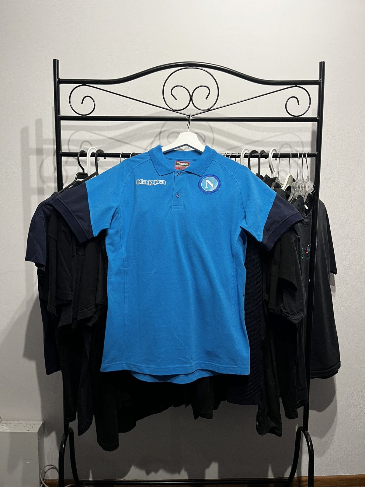 Kappa Napoli polo jersey Kappa y2k football cheef keef Size US L / EU 52-54 / 3 - 2 Thumbnail