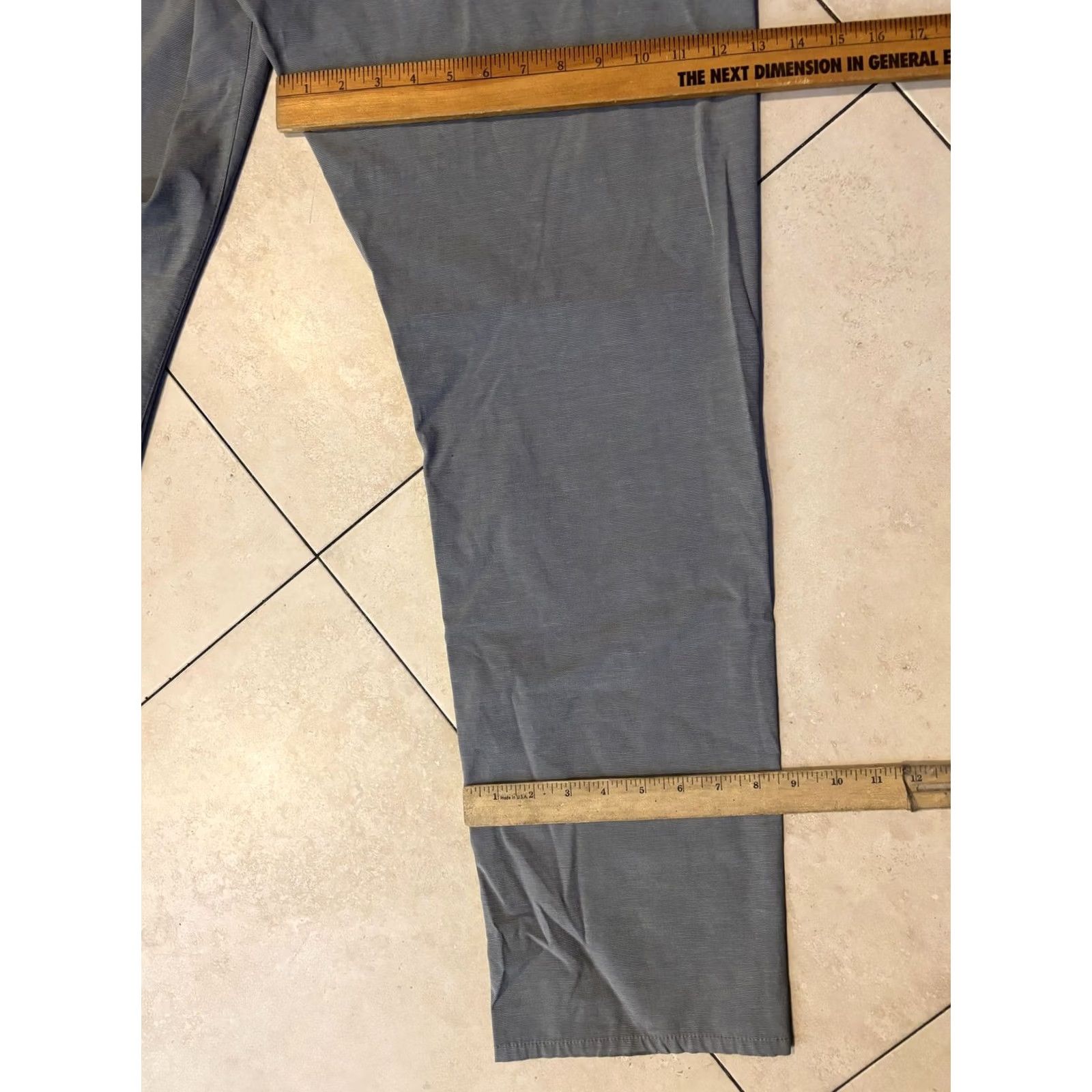 TravisMathew TravisMathew Pants Mens 38 Gray Slim Fit Stretch Lightweight Casual Golf Chino Size US 38 / EU 54 - 8 Thumbnail