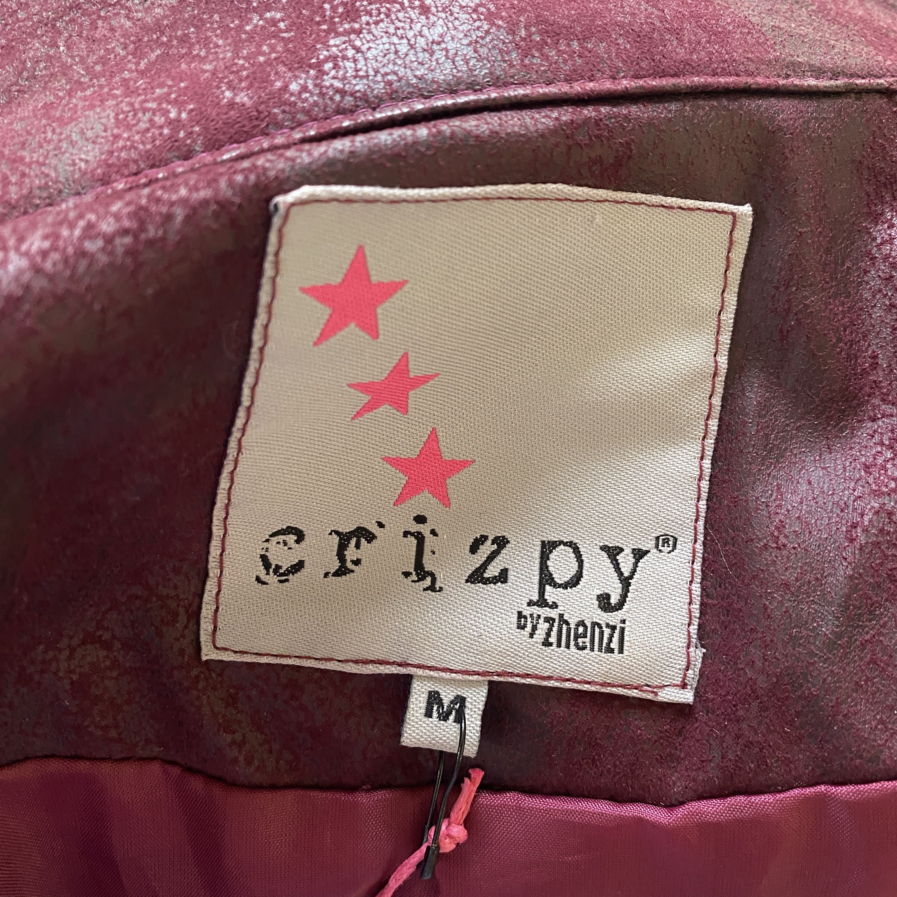 Vintage y2k vintage burgundy studded jacket - M Size M / US 6-8 / IT 42-44 - 4 Thumbnail
