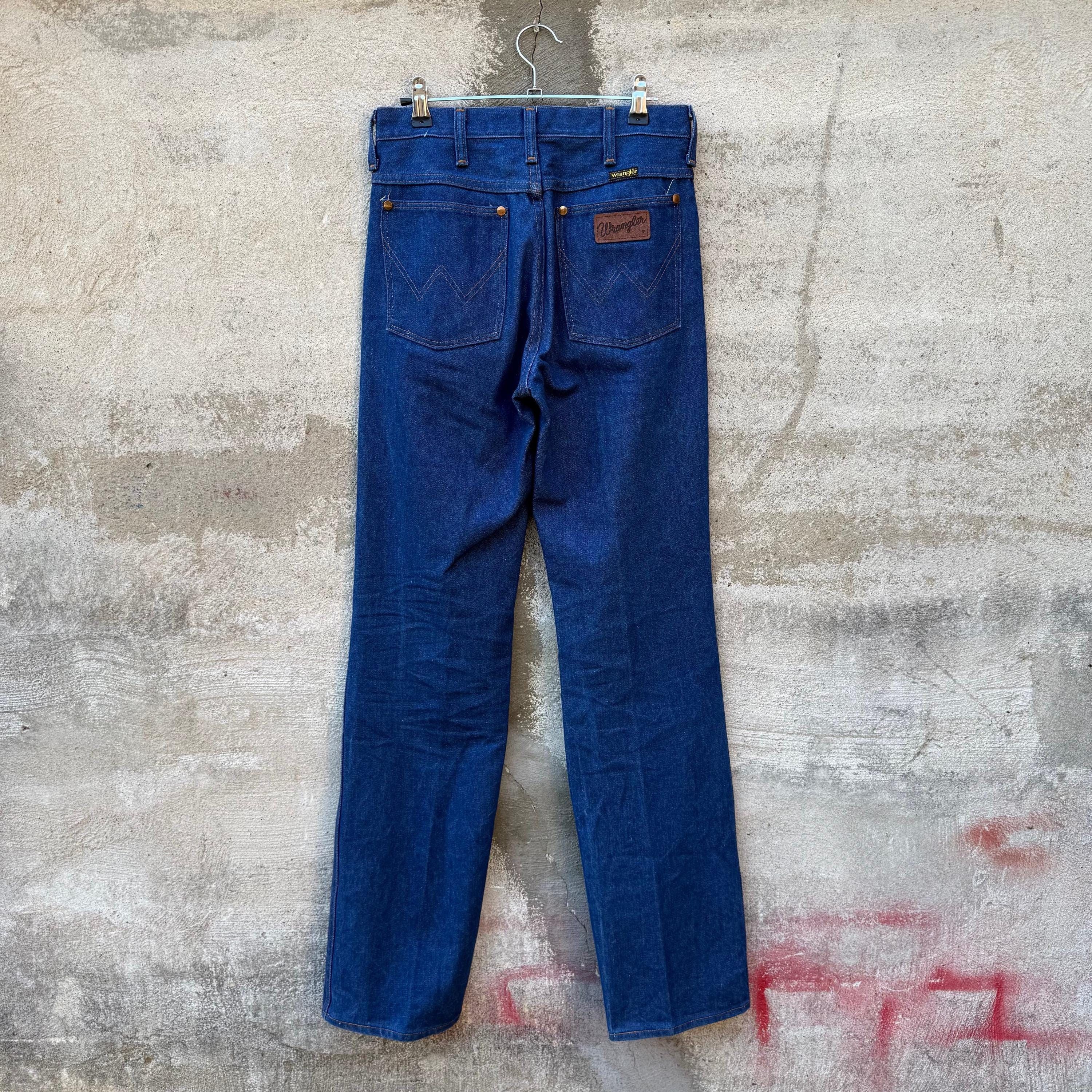 Vintage × Wrangler 90's Wrangler Dark Denim Jeans Size US 28 / EU 44 - 4 Thumbnail