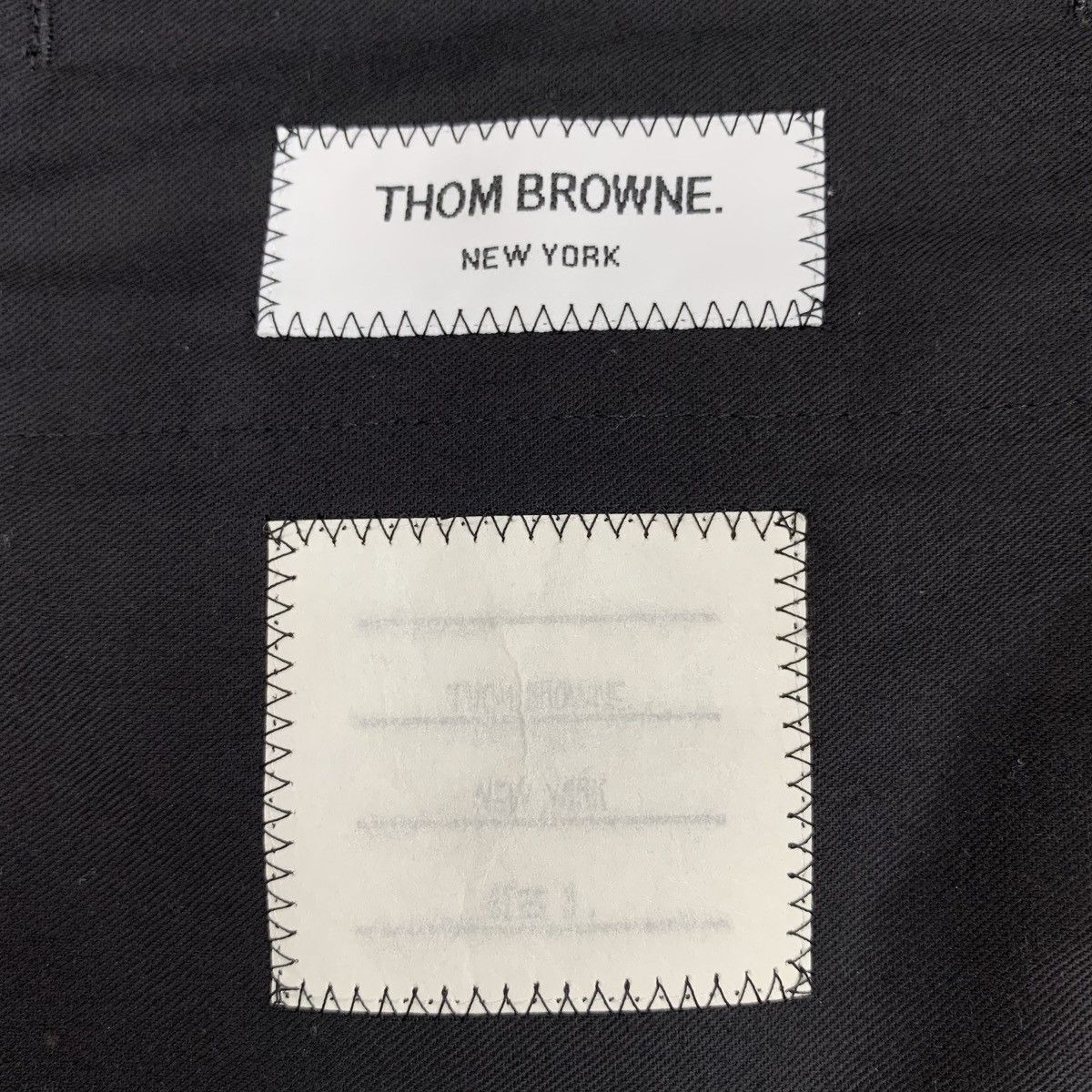 Thom Browne Thom Browne Spliced Design Casual Suit Wide Leg Pants K26WX Size US 36 / EU 52 - 6 Thumbnail