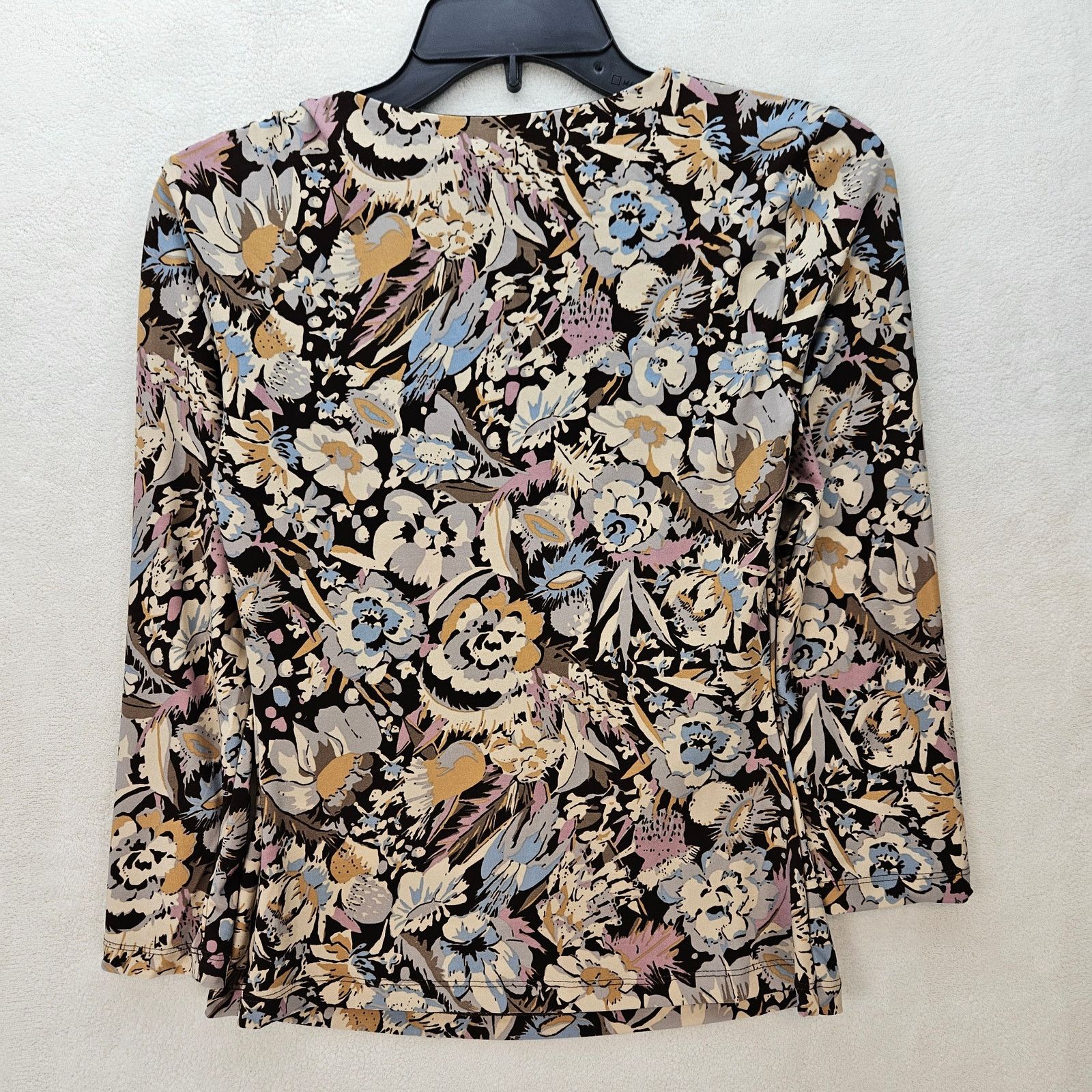 Polo Ralph Lauren LAUREN RALPH LAUREN WOMEN'S SMALL FLORAL BIRD PRINT RUCHED Size S / US 4 / IT 40 - 3 Thumbnail