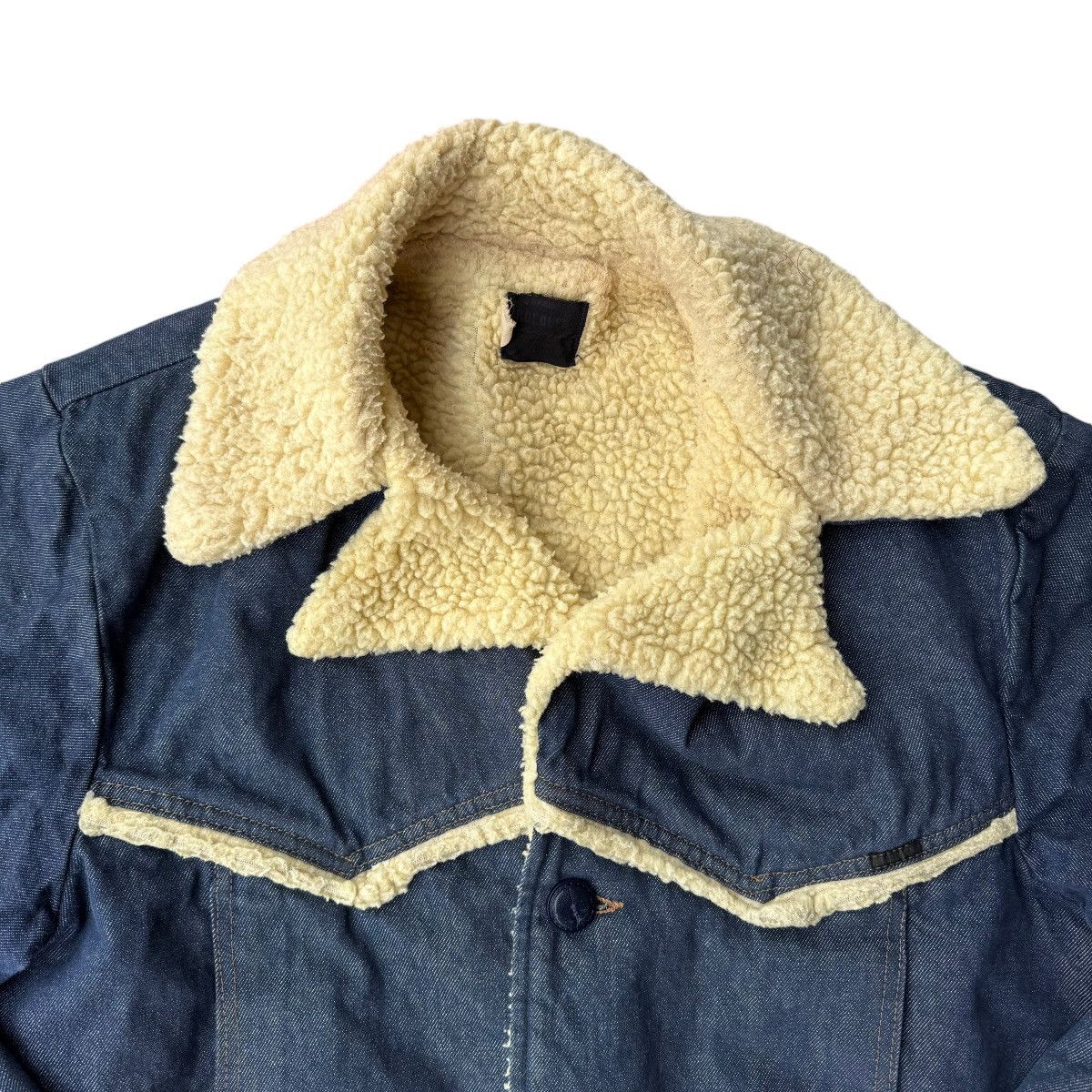 Carhartt × Sears × Vintage 60s Denim Ranch Jean Jacket TRUE VINTAGE Sherpa Lined Barn Size US XL / EU 56 / 4 - 10 Thumbnail