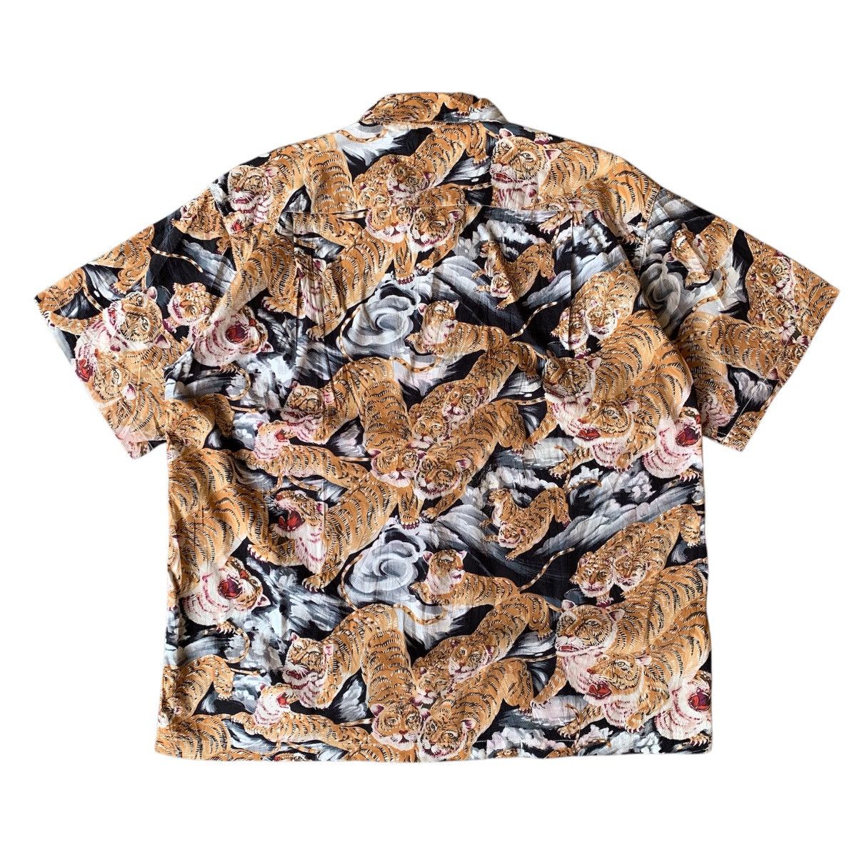 Sun Surf Vintage Sun Surf Tiger Open Collar Hawaiian Shirt Size US L / EU 52-54 / 3 - 7 Thumbnail