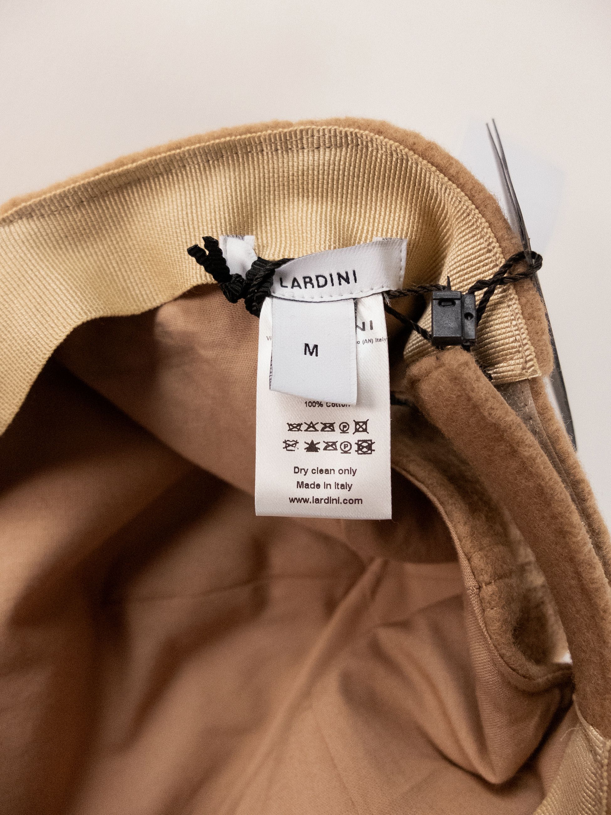 Lardini LARDINI tobacco brown L wool baseball cap Medium NWT Size ONE SIZE - 13 Thumbnail