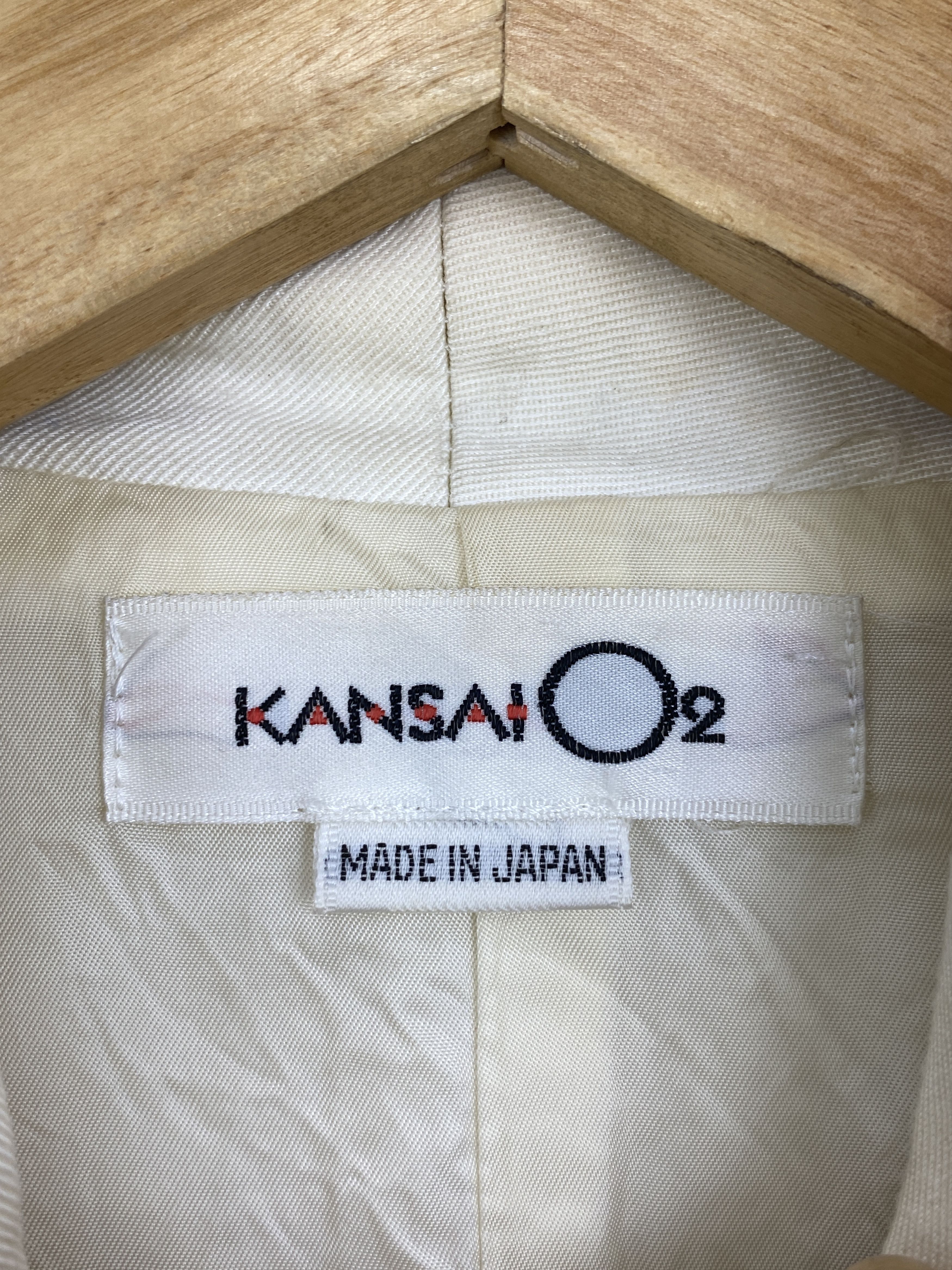 Japanese Brand Vintage Kansai O2 Button Up Jacket JA0135 Size US S / EU 44-46 / 1 - 5 Thumbnail