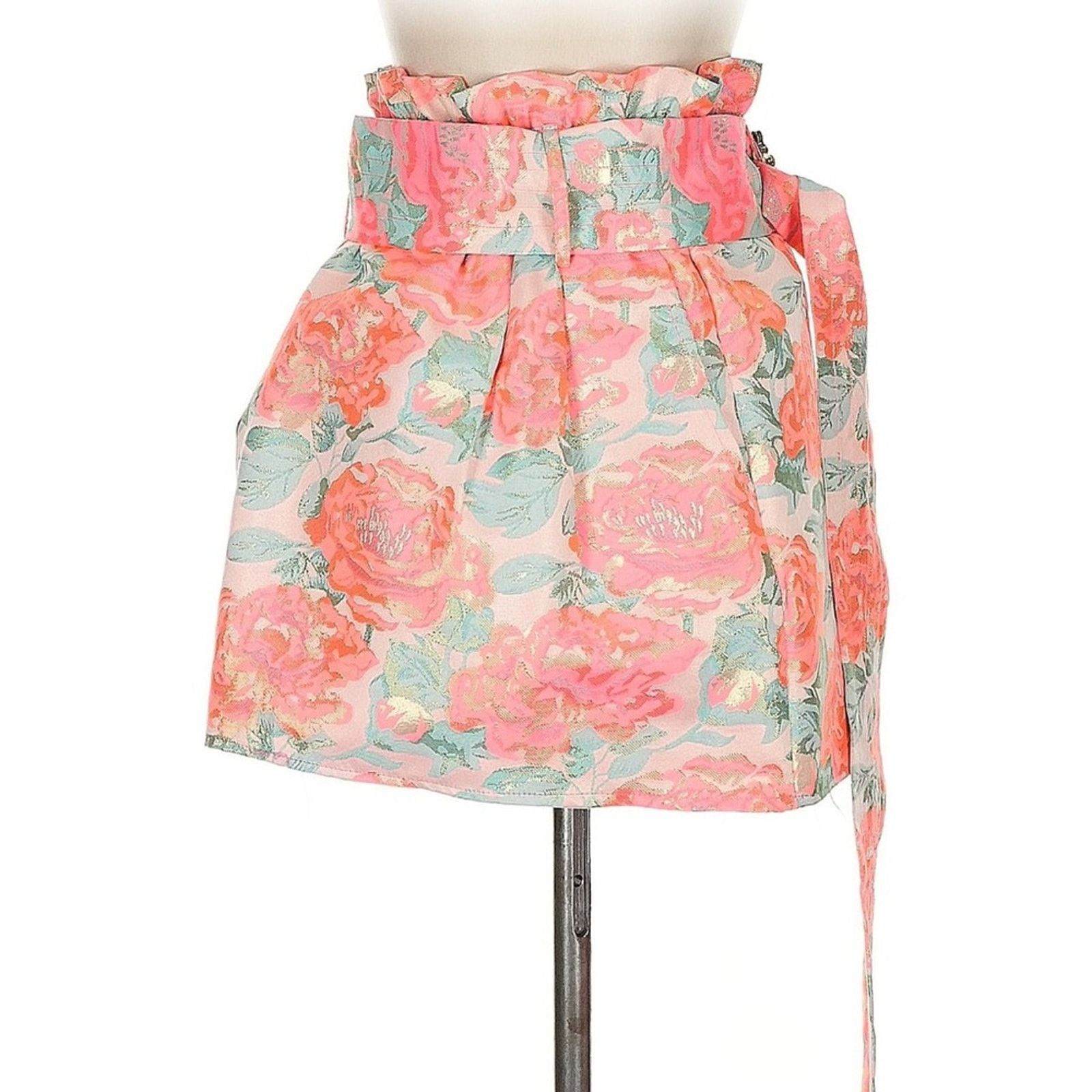For Love & Lemons For Love & Lemons Jackpot Mini Skirt Size 26" / US 2 / IT 38 - 3 Thumbnail