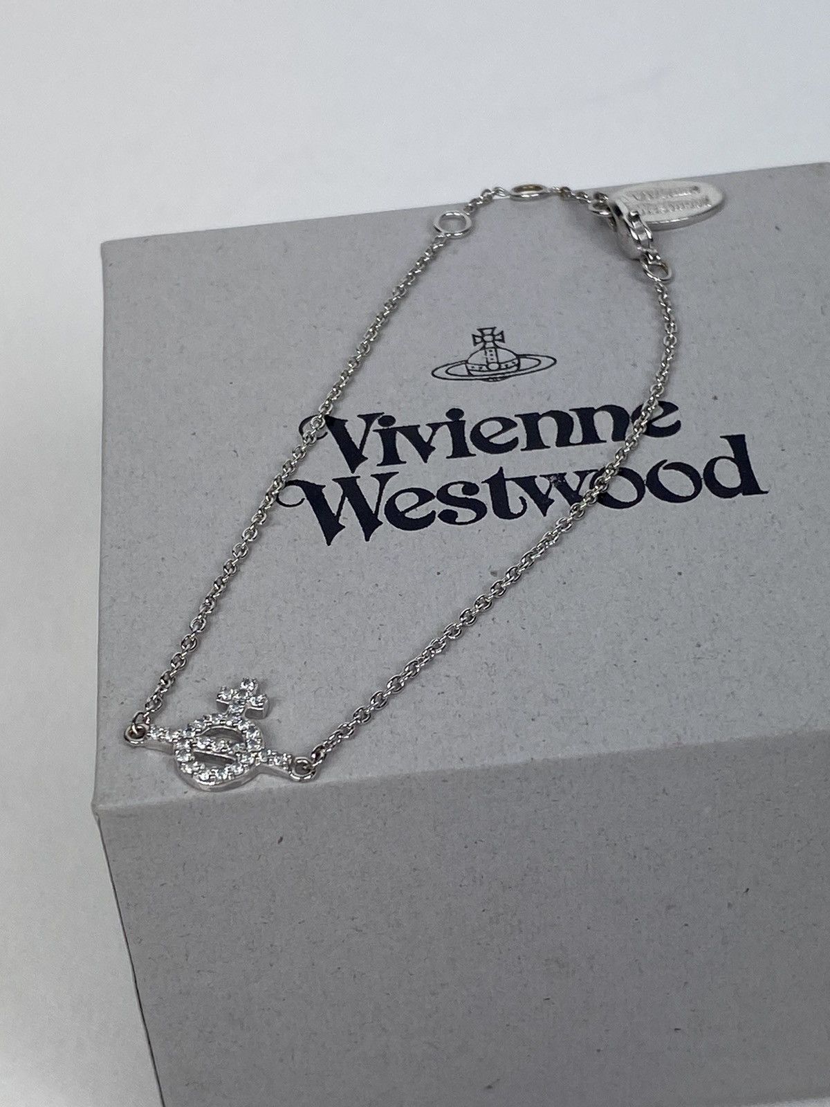 Vivienne Westwood Vivienne Westwood Encrusted Infinity Orb Bracelet Size ONE SIZE - 2 Thumbnail