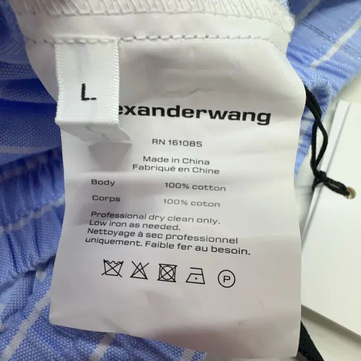 Alexander Wang Alexander Wang SS23 Logo Print Striped Shorts - Size 30" / US 8 / IT 44 - 5 Thumbnail