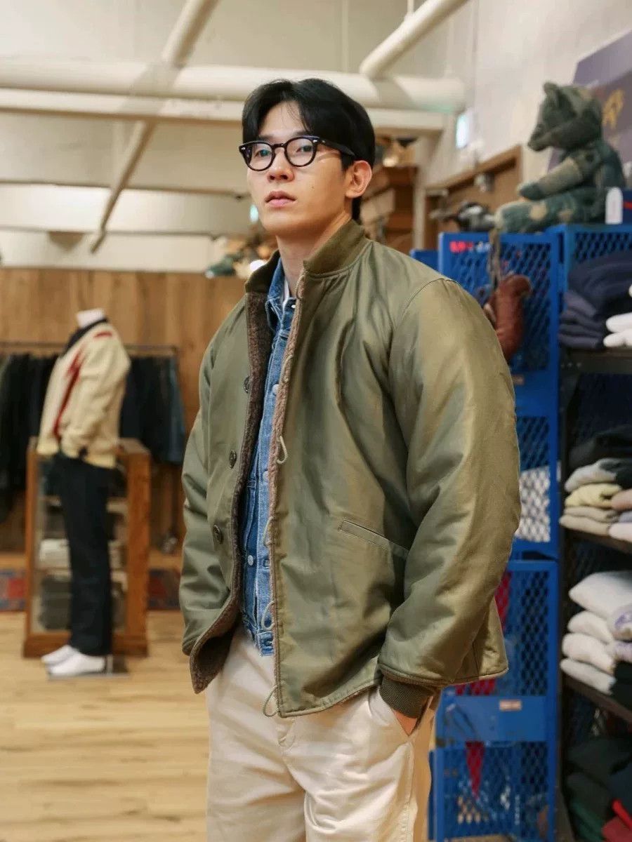 Buzz Rickson's Buzz Rickson's M43 Wool Liner Jacket Size US XXS / EU 40 - 1 Thumbnail