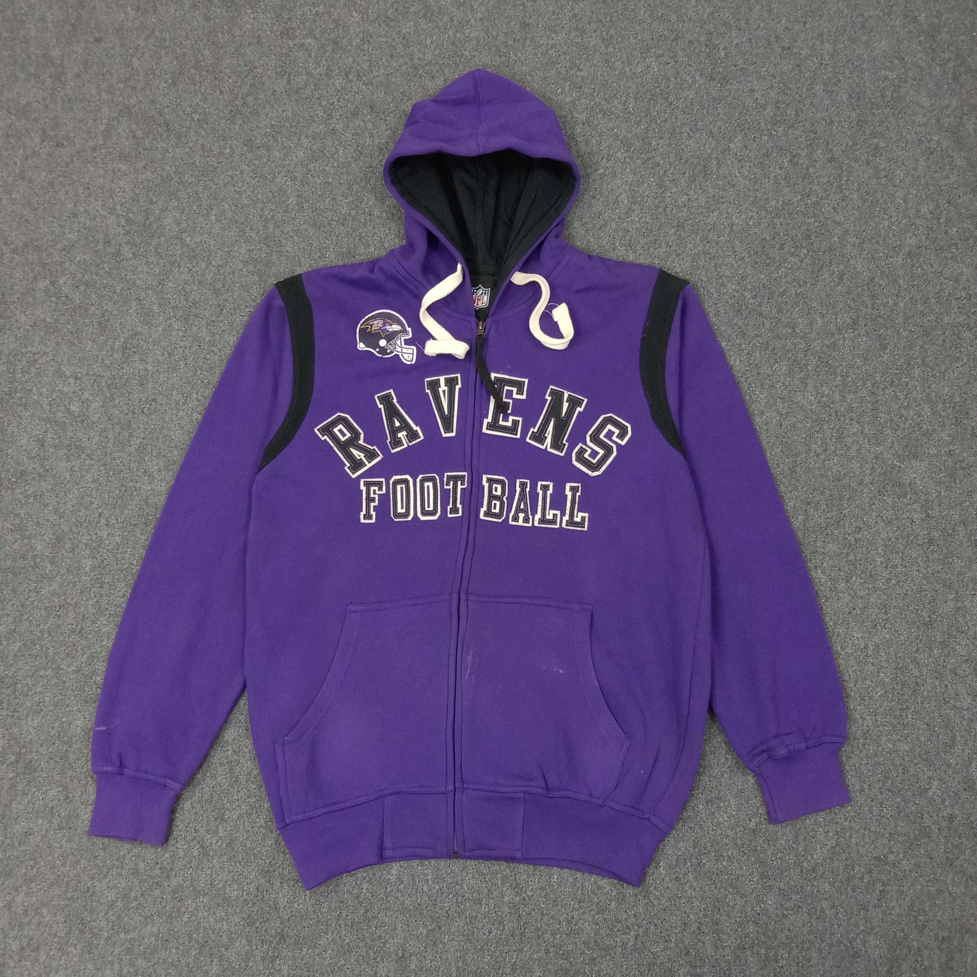 NFL NFL Ravens Football Team Hoodies Jacket C260N26 Size US M / EU 48-50 / 2 - 1 Thumbnail