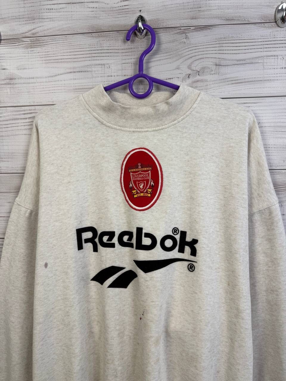 Reebok Vintage Reebok Liverpool sweatshirt size XL Size US XL / EU 56 / 4 - 2 Thumbnail