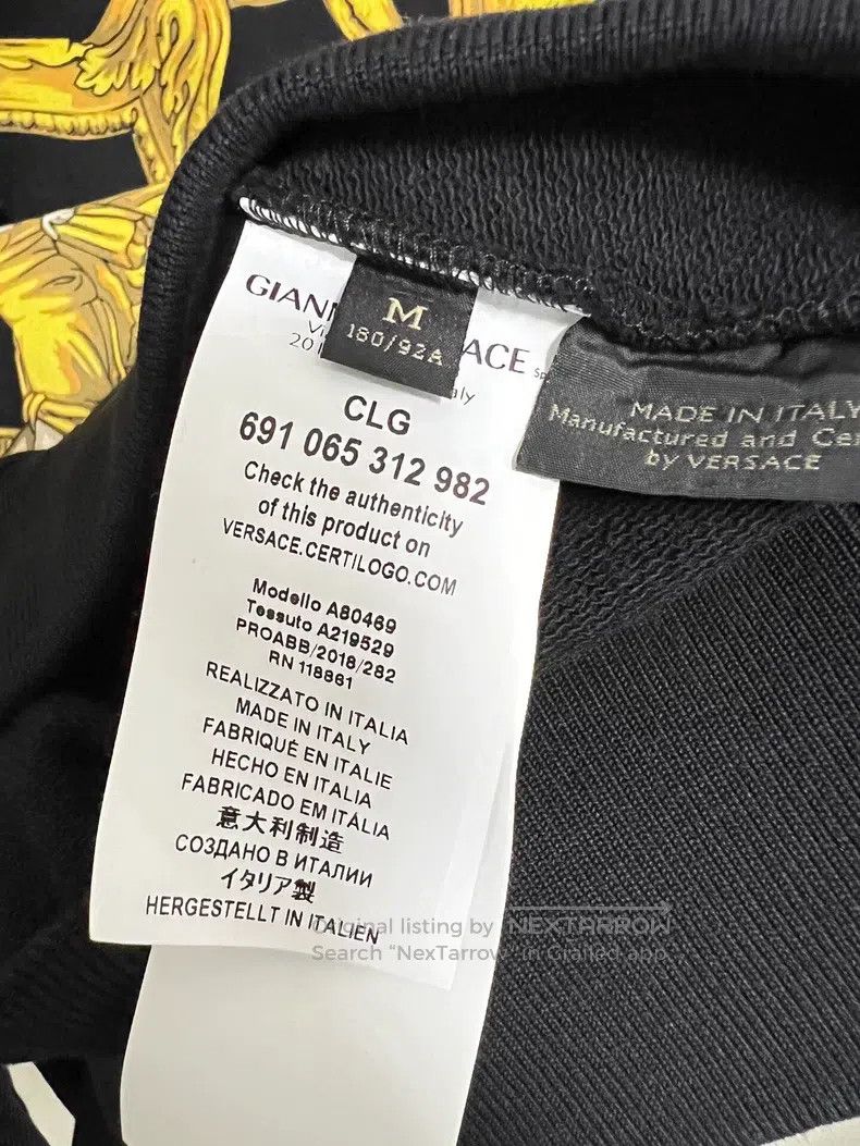 Versace Versace Hooded sweatshirt Size US M / EU 48-50 / 2 - 7 Thumbnail