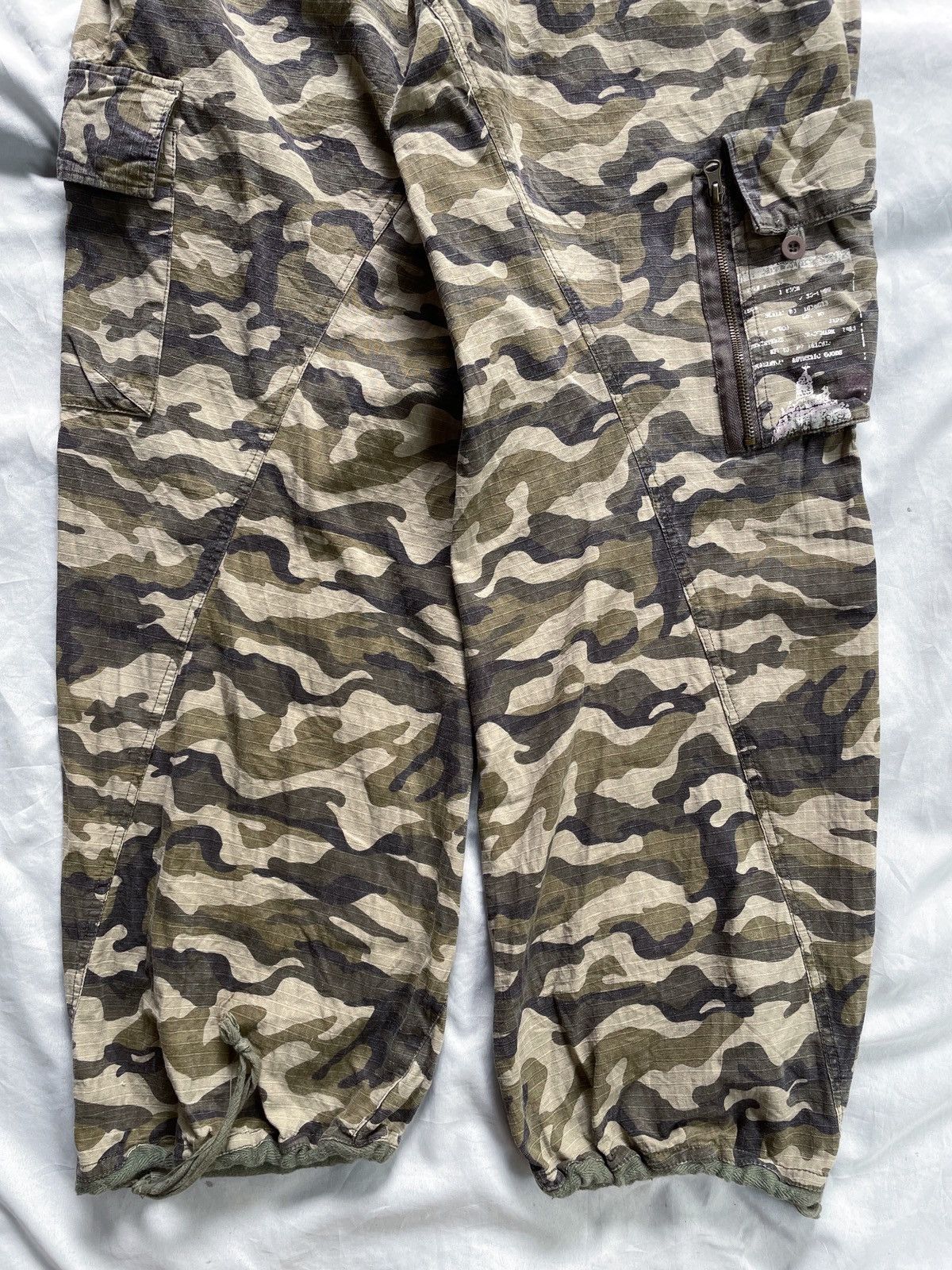 PPFM JAPANESE GORILLA MULTIPOCKET ARMY CARGO PANTS Size US 32 / EU 48 - 5 Thumbnail