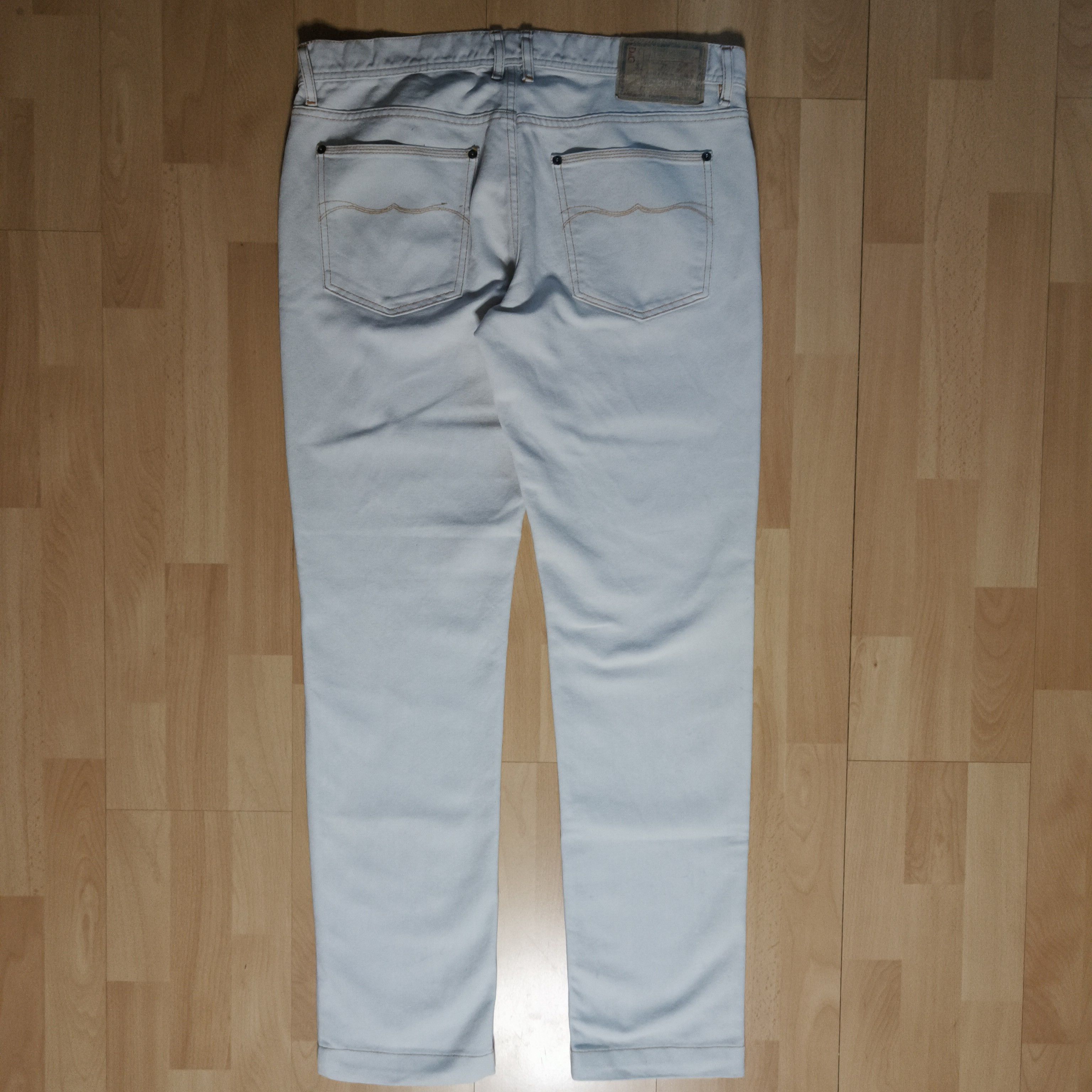 Dolce & Gabbana × Vintage DOLCE&GABBANA Cotton Straight Fit Jeans Made In Morocco Size US 35 - 2 Thumbnail