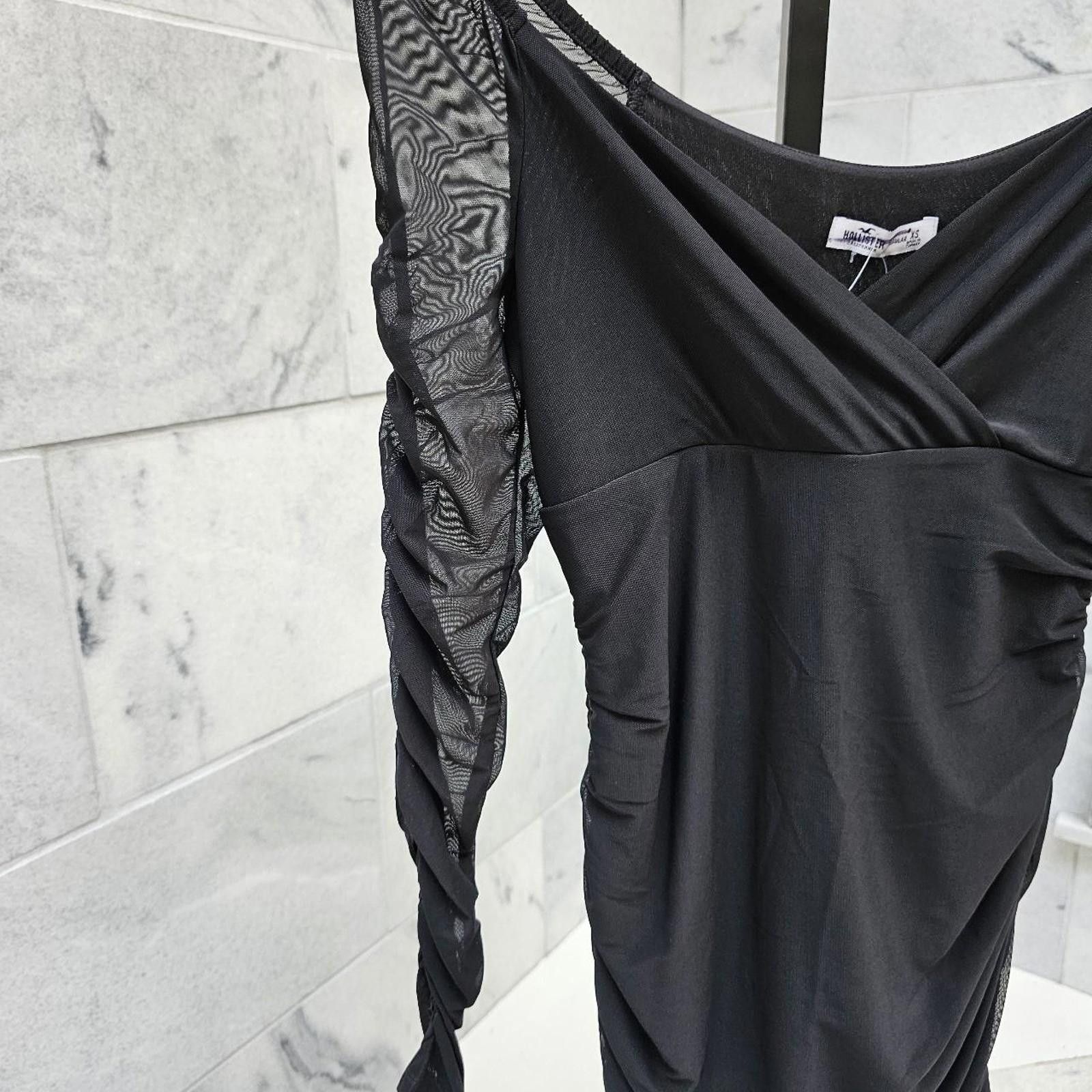 Designer Hollister Co. Women's Black Dress Size XS / US 0-2 / IT 36-38 - 3 Thumbnail