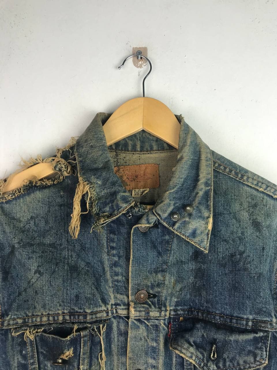 Levi's Vintage Levis Distressed Seditionaries punk jacket(custom) Size US M / EU 48-50 / 2 - 3 Thumbnail