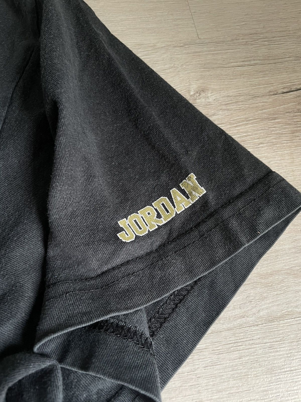 Jordan Brand × Vintage Archive Brand Jordan Big Logo Faded Tee distressed T-shirt Size US XL / EU 56 / 4 - 7 Thumbnail