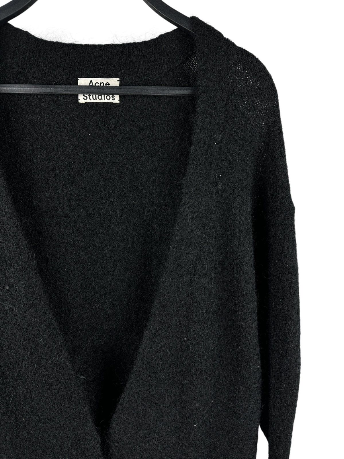 Acne Studios Acne Studios Women's Raya Mohair PAW15 Wool Sweater Cardigan Size S / US 4 / IT 40 - 3 Thumbnail