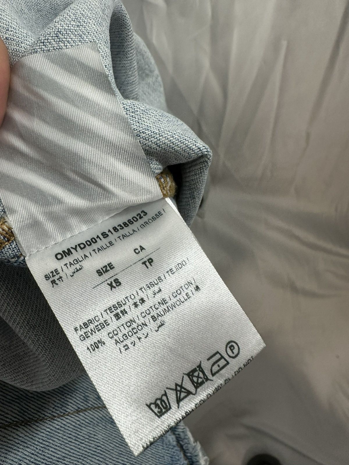 Off-White Off White Denim Shirt Size US XS / EU 42 / 0 - 14 Thumbnail