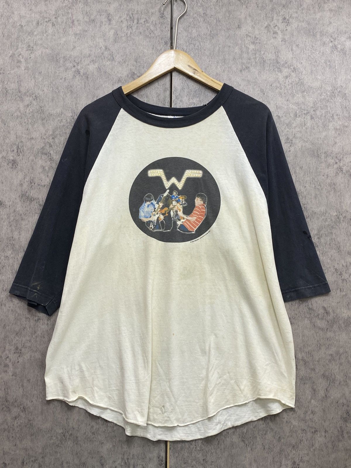 Band Tees vintage Y2K weezer long sleeve Size US XL / EU 56 / 4 - 1 Thumbnail