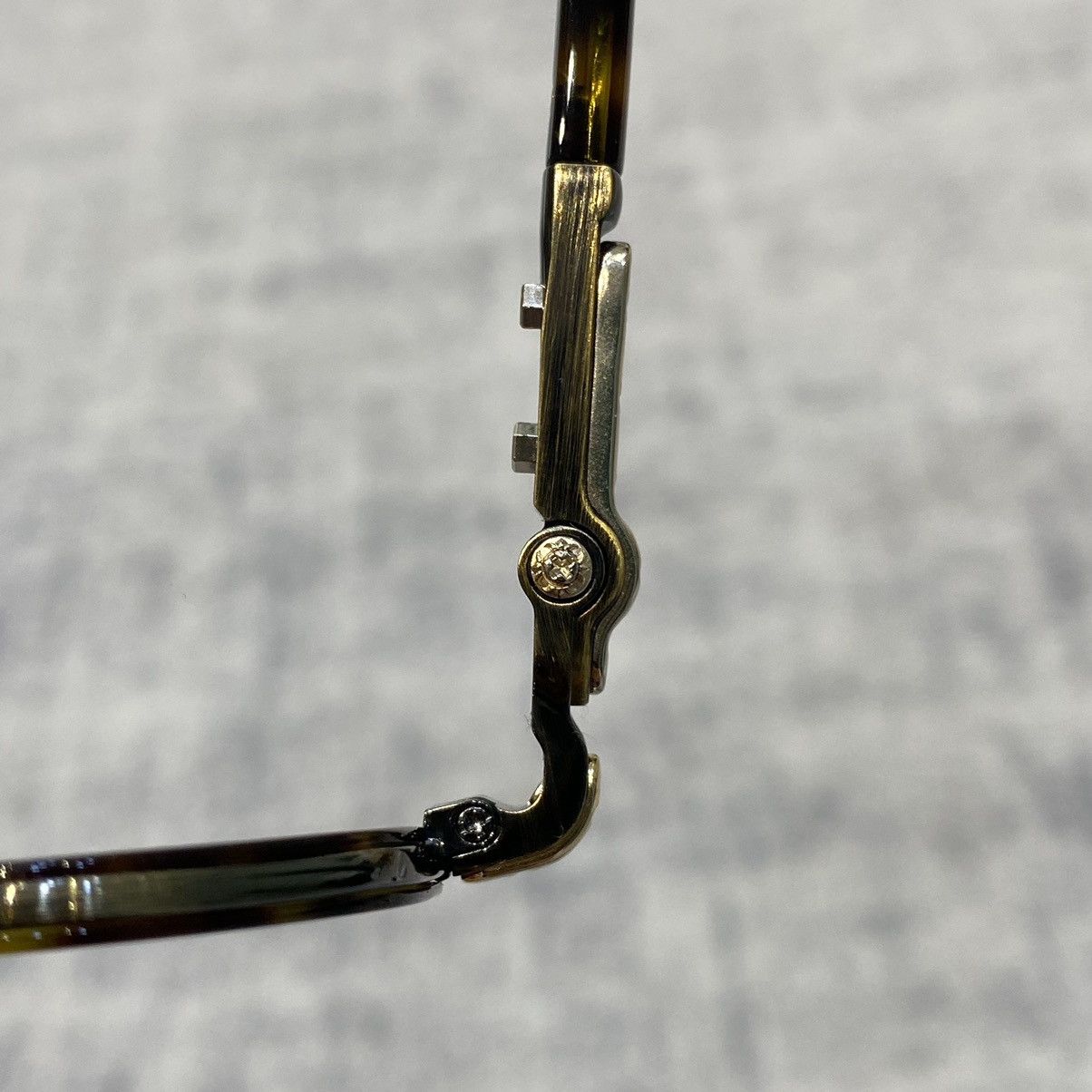 Chrome Hearts CHROME HEARTS TATTERS Dark Tortoise/Antique Gold Size ONE SIZE - 7 Thumbnail