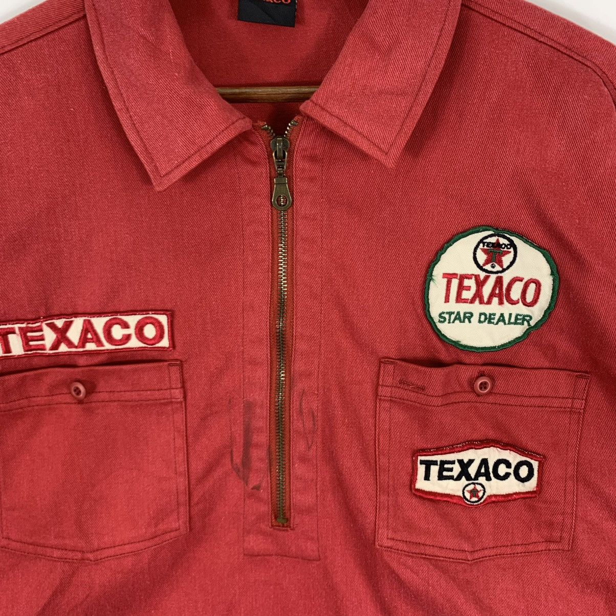 Vintage VINTAGE TEXACO BRAND OIL STAFF WORKER JACKET Size US L / EU 52-54 / 3 - 9 Thumbnail