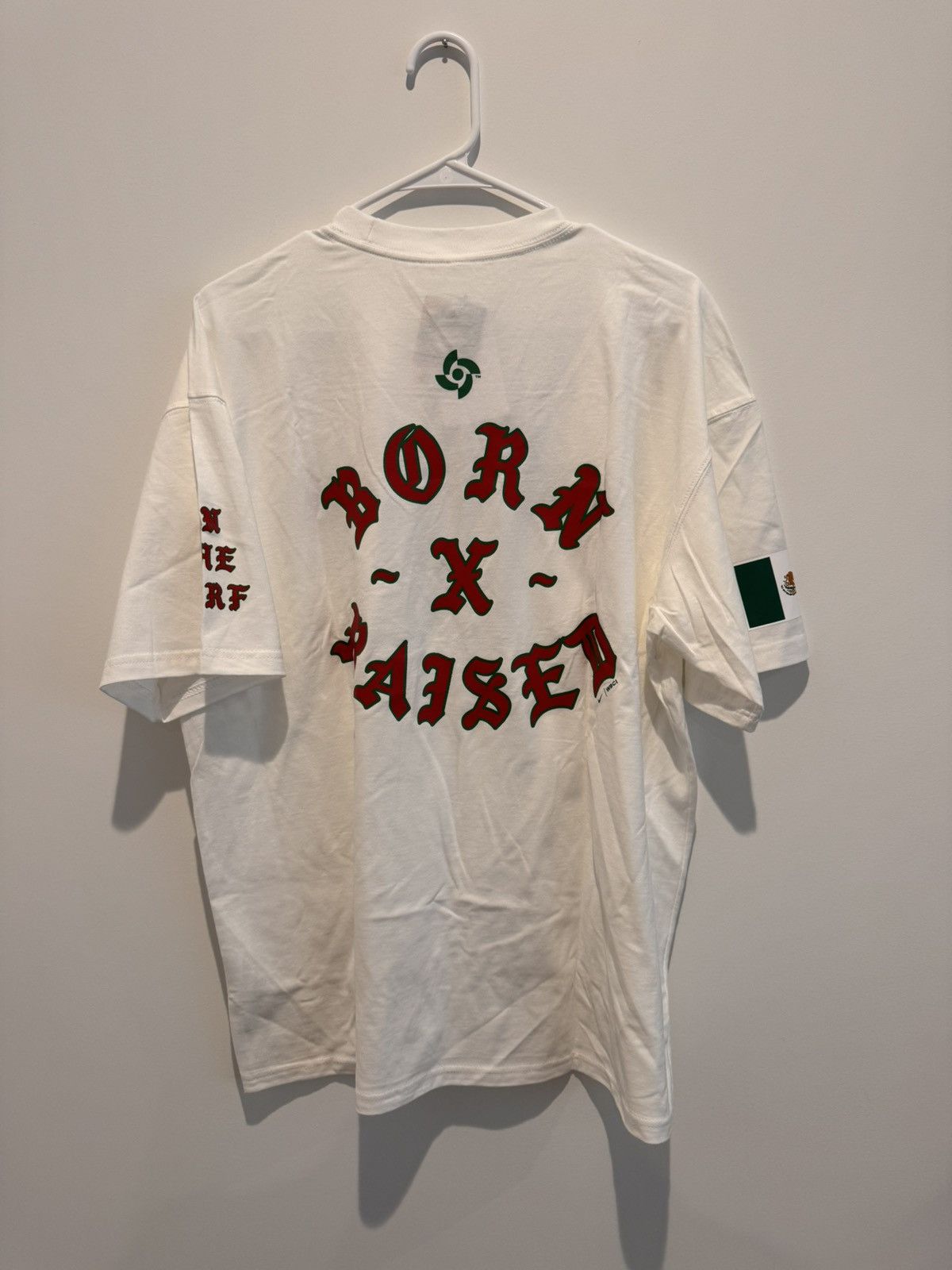 Born X Raised × Nike Nike Mexico Born & Raised WBC Tee Size Medium Size US M / EU 48-50 / 2 - 2 Thumbnail