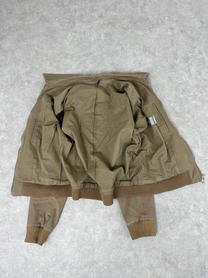 Dior SS2005 Dior Beige Cotton Bomber Jacket Cargo Pocket by Hedi Slimane Size US M / EU 48-50 / 2 - 8 Thumbnail