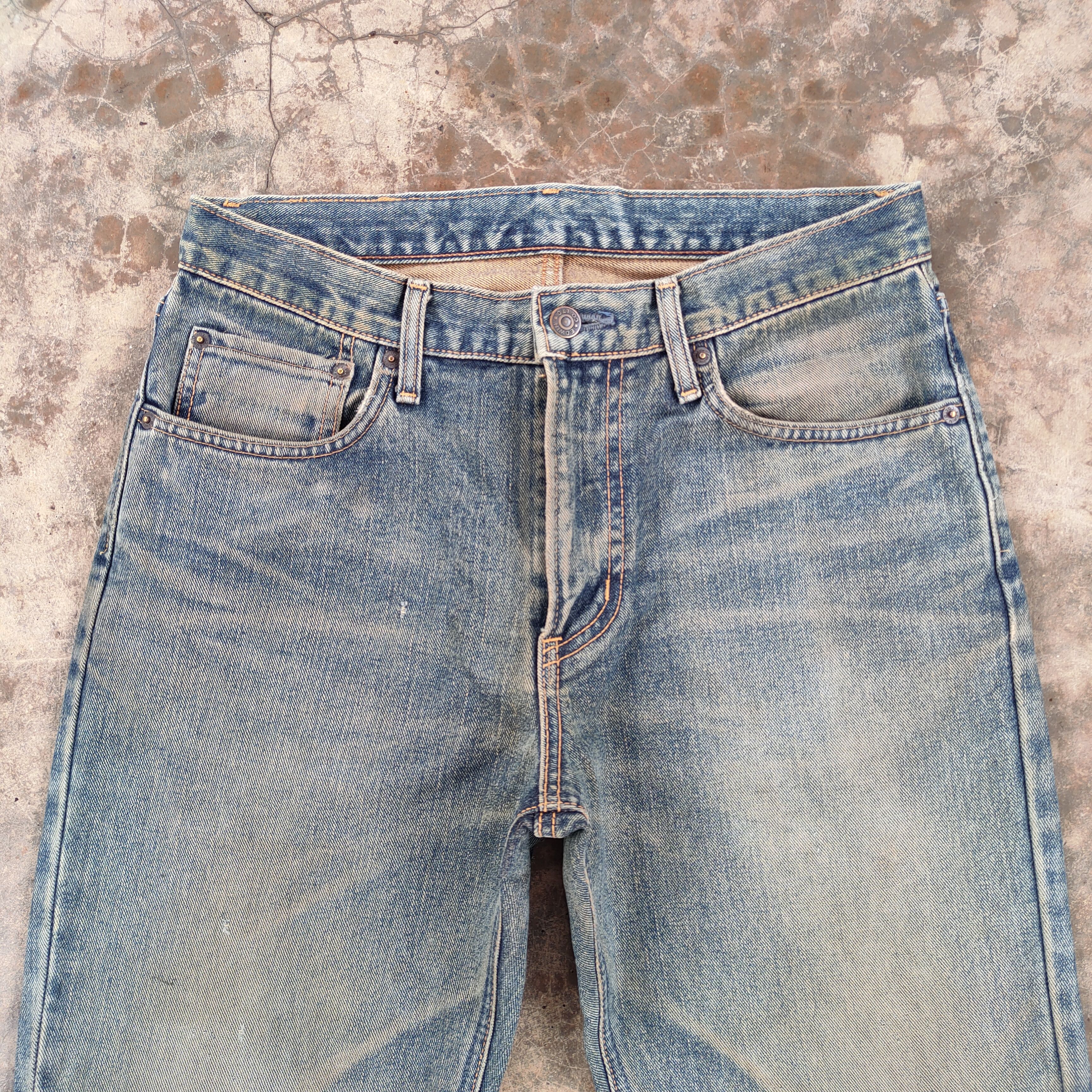 Edwin Vintage Edwin rusty faded distressed jeans denim pants Size US 32 / EU 48 - 3 Thumbnail