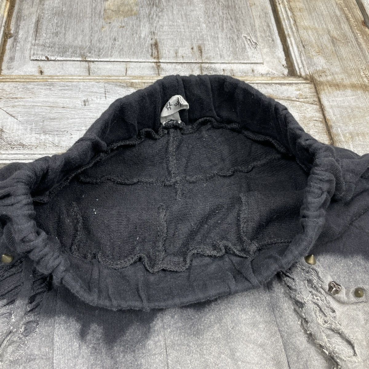14th Addiction × Japanese Brand × Vintage Vintage Skull Distressed Ombre Harem Punk Size US 27 - 6 Thumbnail