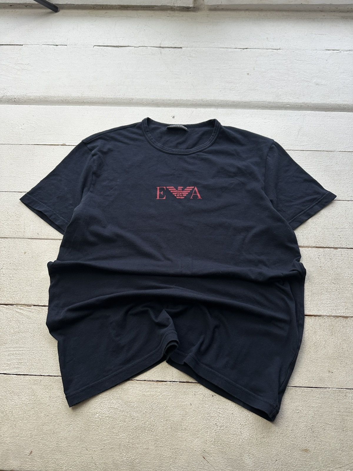 Armani 🚨EMPORIO ARMANI BIG LOGO EVA CENTRE LOGO LUXURY GIORGIO Size US M / EU 48-50 / 2 - 1 Thumbnail