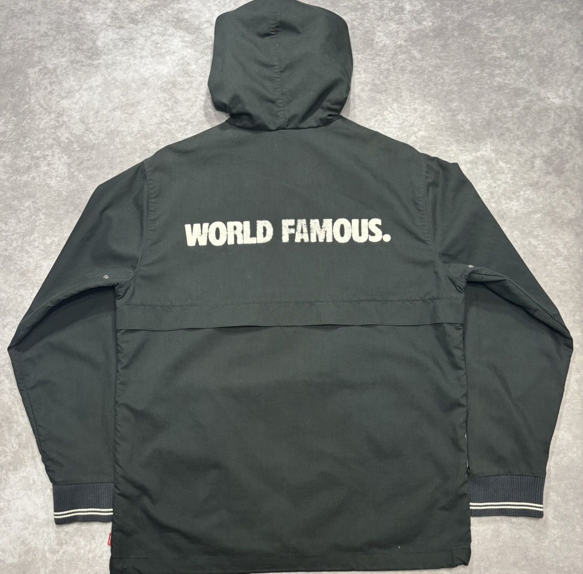 Nike × Supreme Supreme Nike SB World Famous Anorak Black (SS09) Size US M / EU 48-50 / 2 - 4 Thumbnail