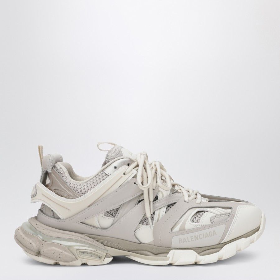 Balenciaga o1d2blof0226 Low Track Trainers in Beige Size US 12 / EU 45 - 1 Thumbnail