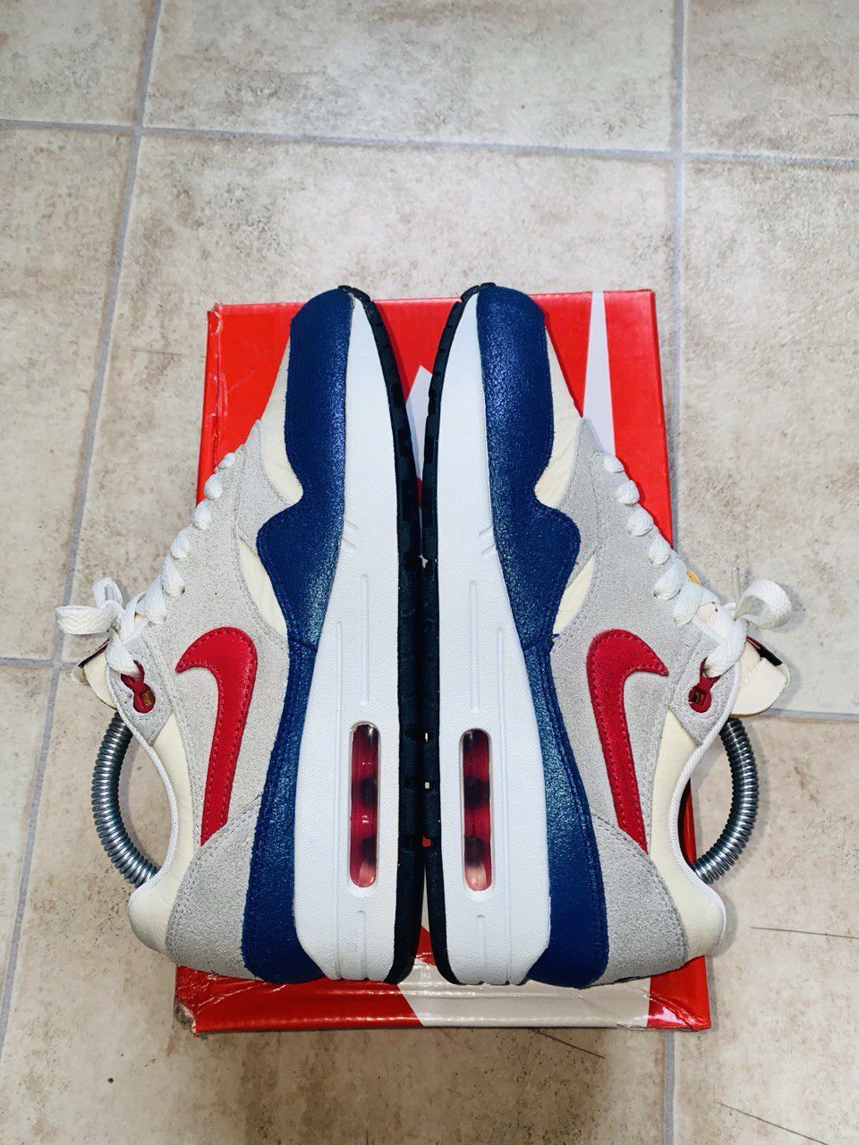 Nike × Patta × USA Olympics NikeLab Air Max 1 Vintage Atmos Parra Clot Size US 6 / EU 39 - 4 Thumbnail