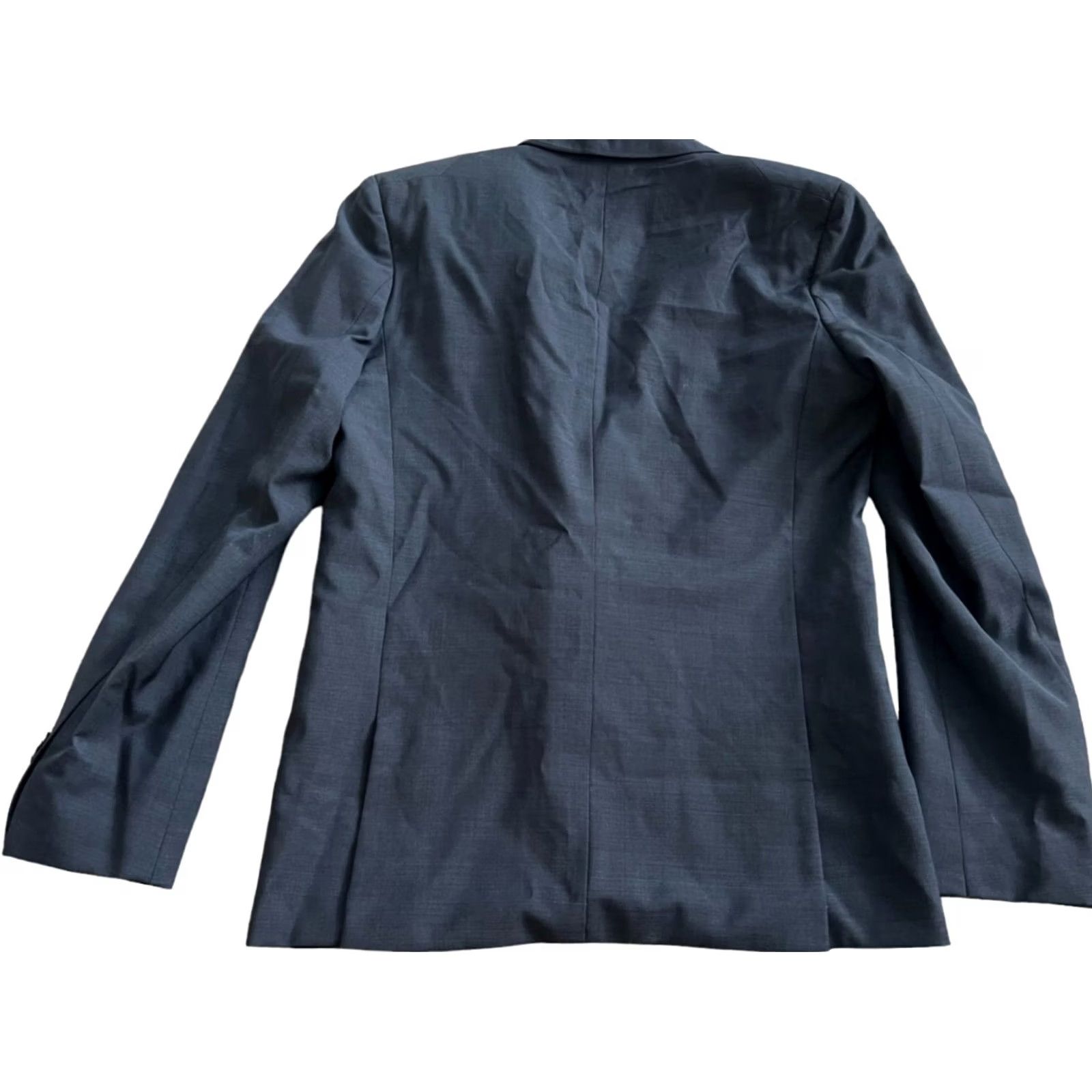 Hugo Boss Hugo Boss Mens Suit Jacket Blue 38 Long 2-Button Closure Long Sleeve Coat/Two-Button Jacket Size US M / EU 48-50 / 2 - 2 Thumbnail