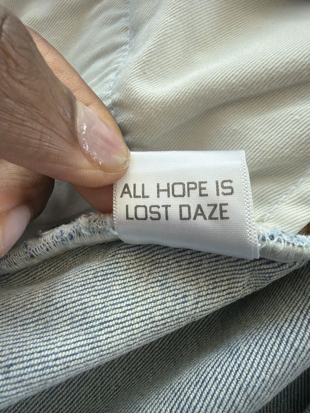 Lost Daze Lost Daze distressed jeans Size US 34 / EU 50 - 6 Thumbnail