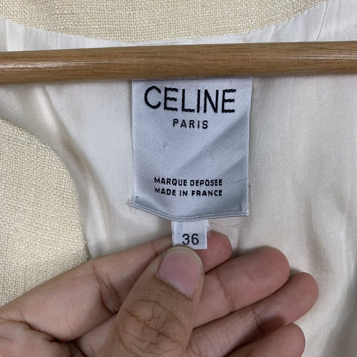Celine Celine Paris Dress Jacket Size XS / US 0-2 / IT 36-38 - 14 Thumbnail
