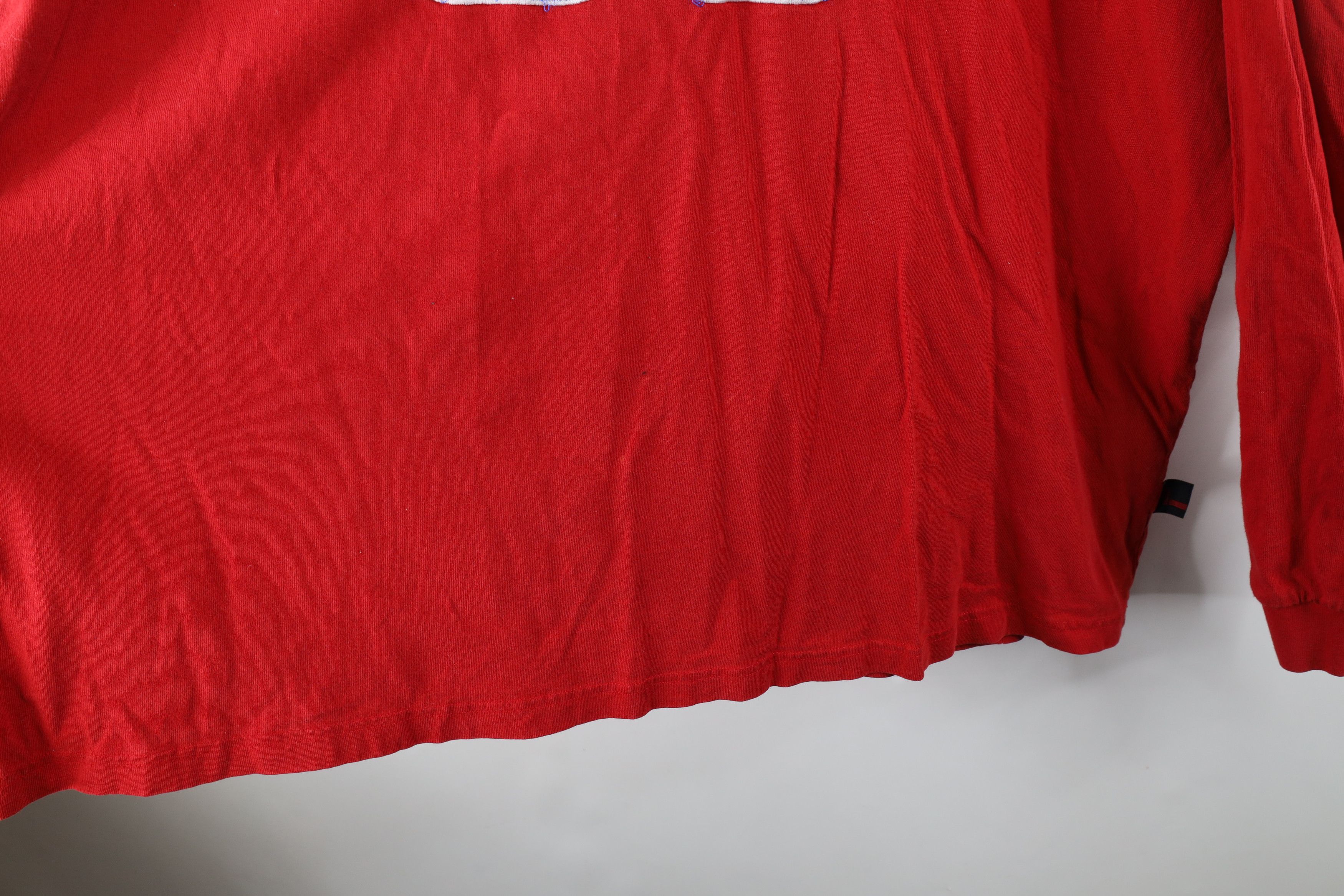 Fubu × Vintage Vintage Y2K FUBU Spell Out Script Long Sleeve T-Shirt Red Size US XL / EU 56 / 4 - 8 Thumbnail