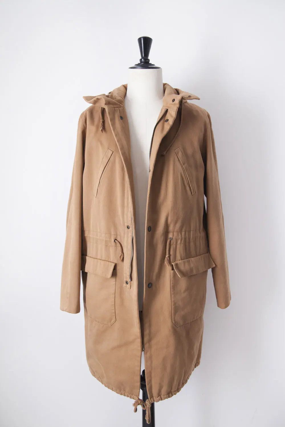 Raf Simons AW03 "Closer" beige fishtail parka Size US S / EU 44-46 / 1 - 3 Thumbnail