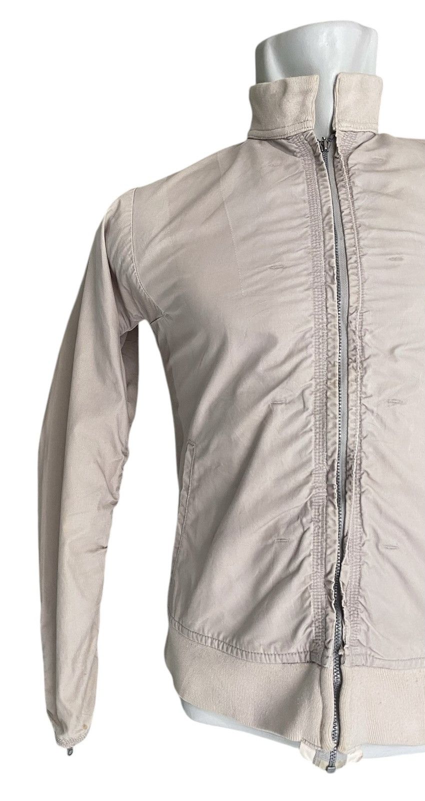 Designer Rare MARITHE FRANCOIS GIRBAUD Zipper Jacket (S) Size S / US 4 / IT 40 - 3 Thumbnail