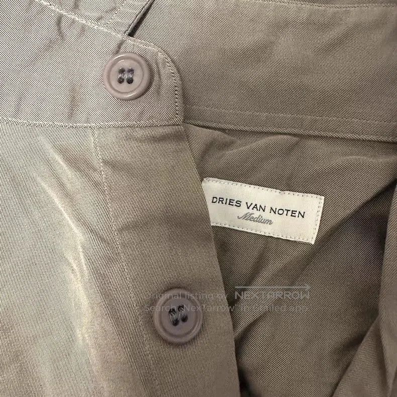 Dries Van Noten Dries Van Noten Cotton Shirt M. Size US M / EU 48-50 / 2 - 2 Thumbnail