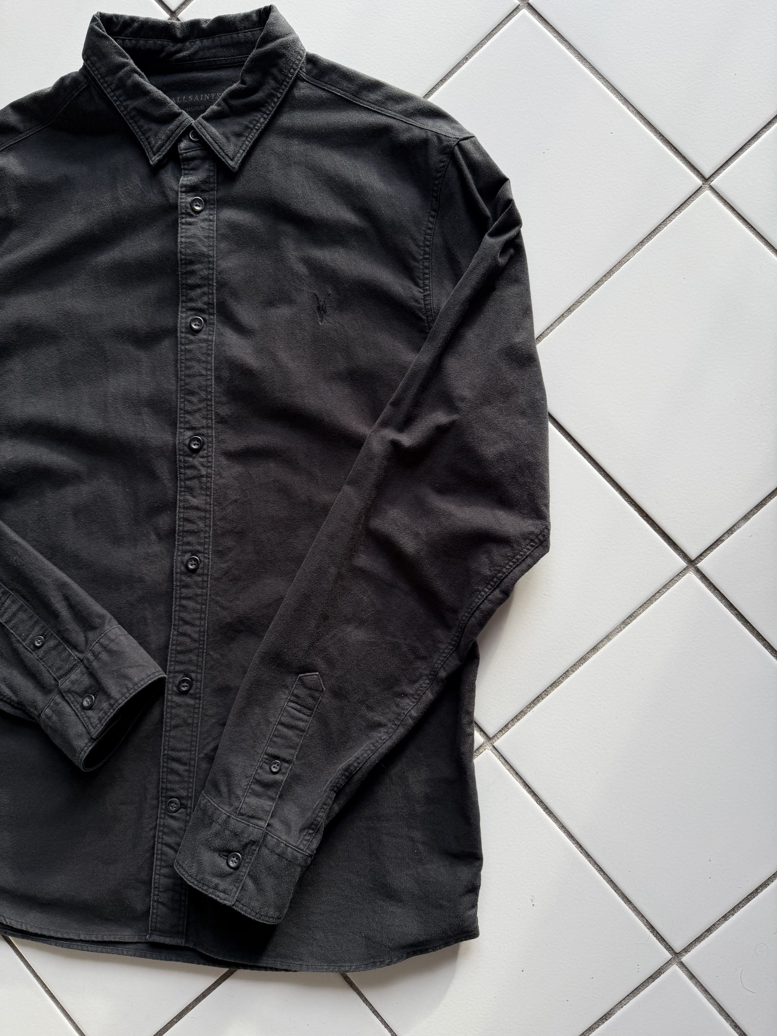Allsaints All Saints classic black LS shirt Size US M / EU 48-50 / 2 - 7 Thumbnail
