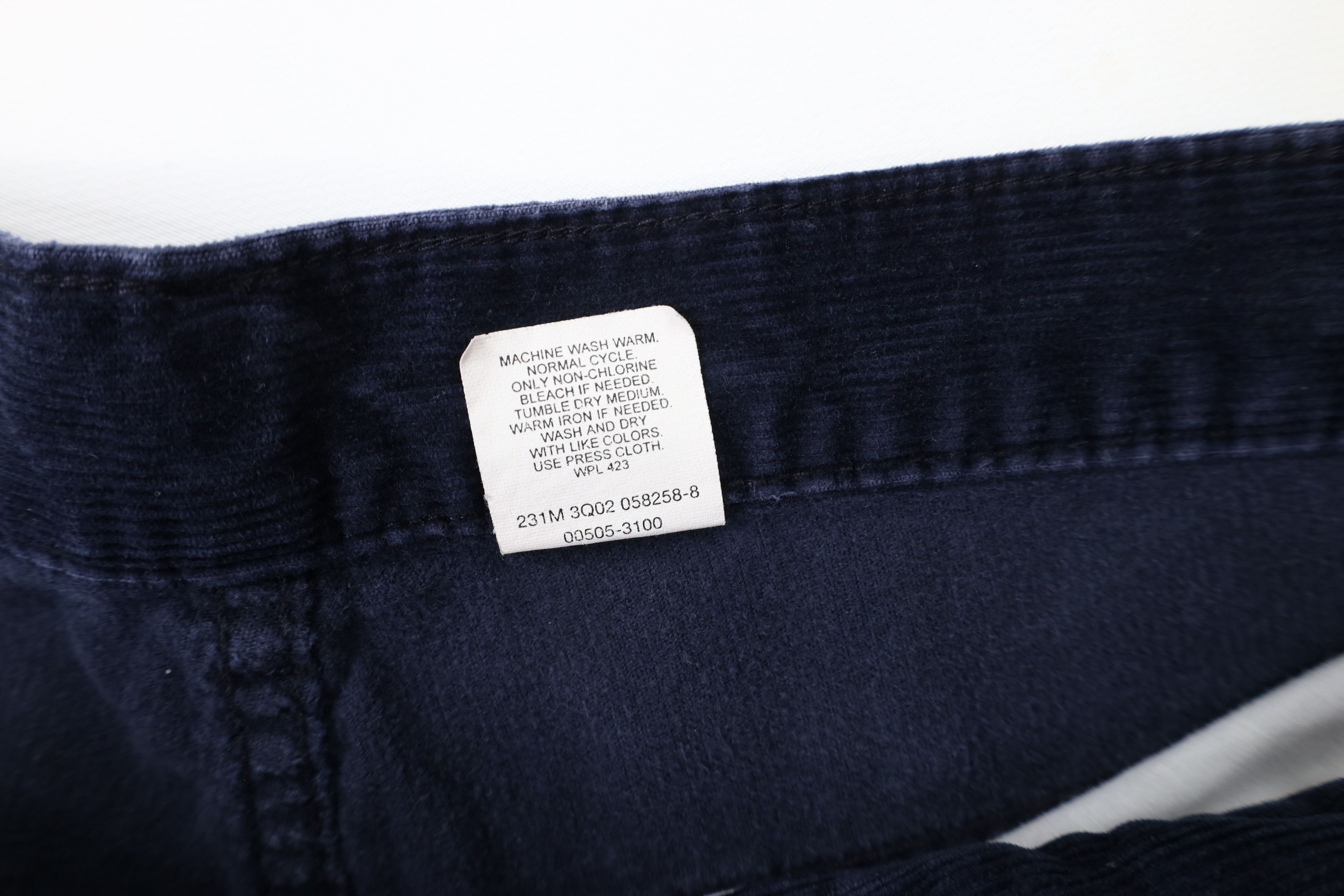 Levi's × Vintage Vintage Y2K 2002 Levis 505 Straight Leg Corduroy Pants Size US 36 / EU 52 - 9 Thumbnail