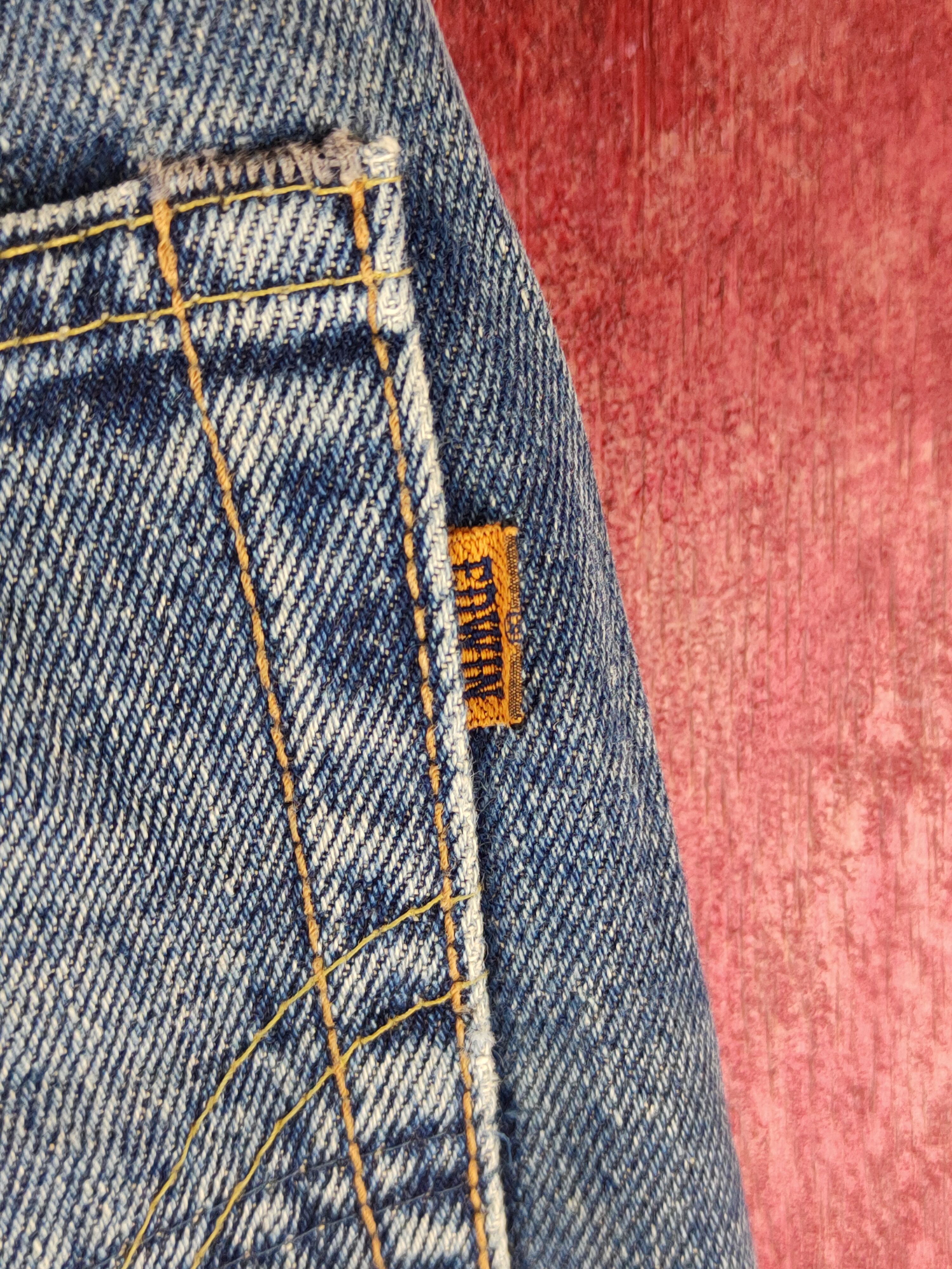 Edwin Edwin Blue Faded Distressed Ripped Jeans #S2330 Size US 30 / EU 46 - 8 Thumbnail