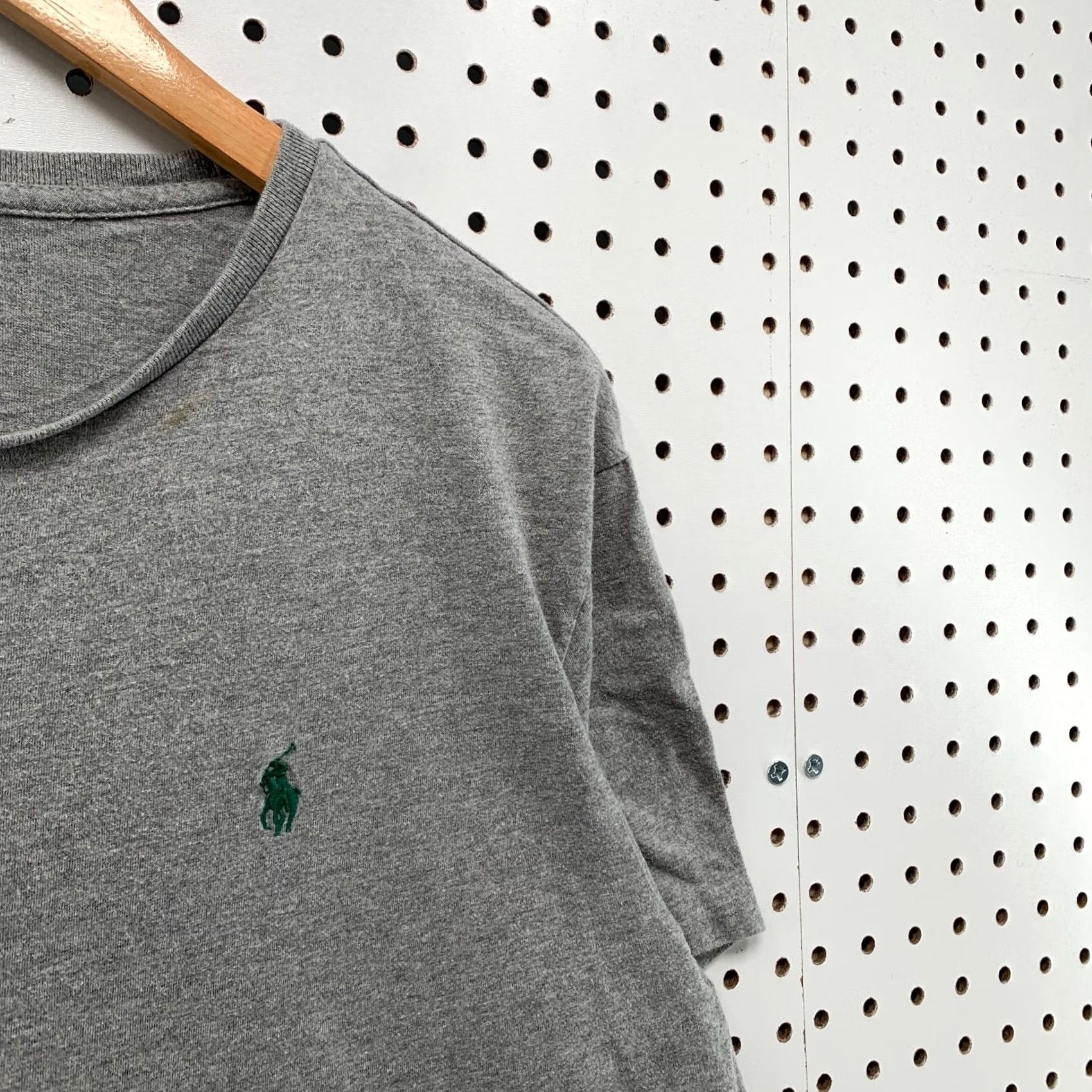 Polo Ralph Lauren Polo Ralph Lauren Shirt Gray Green Pony Mens Large Short Sleeve Size US L / EU 52-54 / 3 - 7 Thumbnail