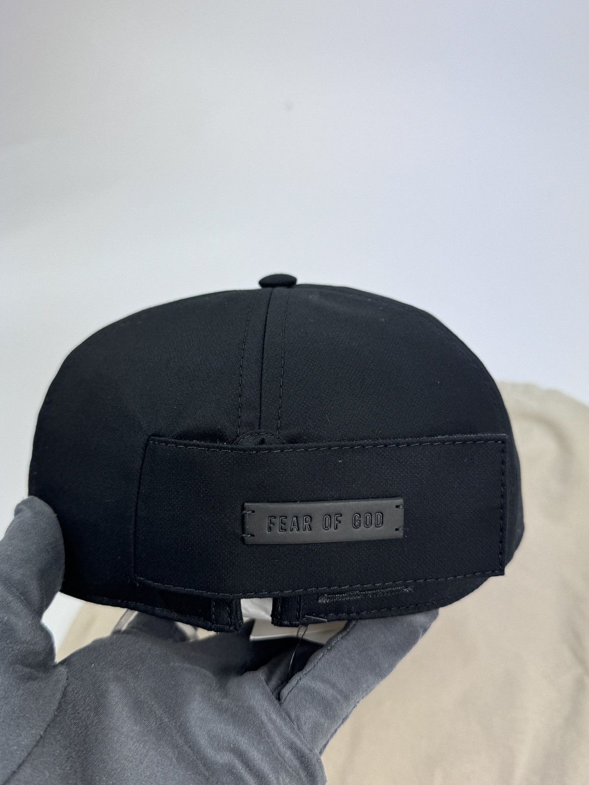 Fear of God LOGO BLACK CAP Size ONE SIZE - 3 Thumbnail